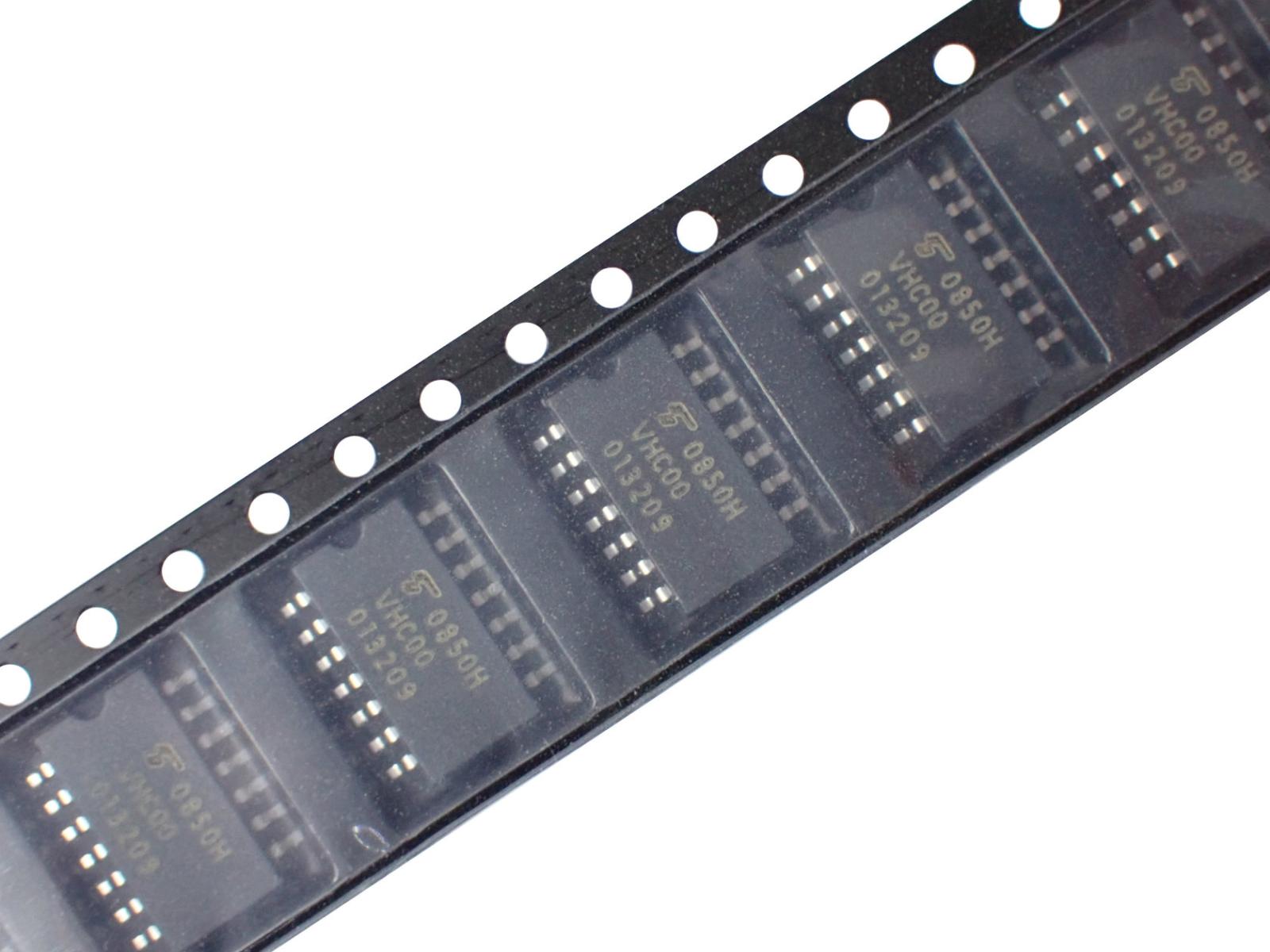 TOSHIBA ロジックIC Quad 2-Input NAND Gate TC74VHC00F (EL,F) (10個セット)|部品|カテゴリ別