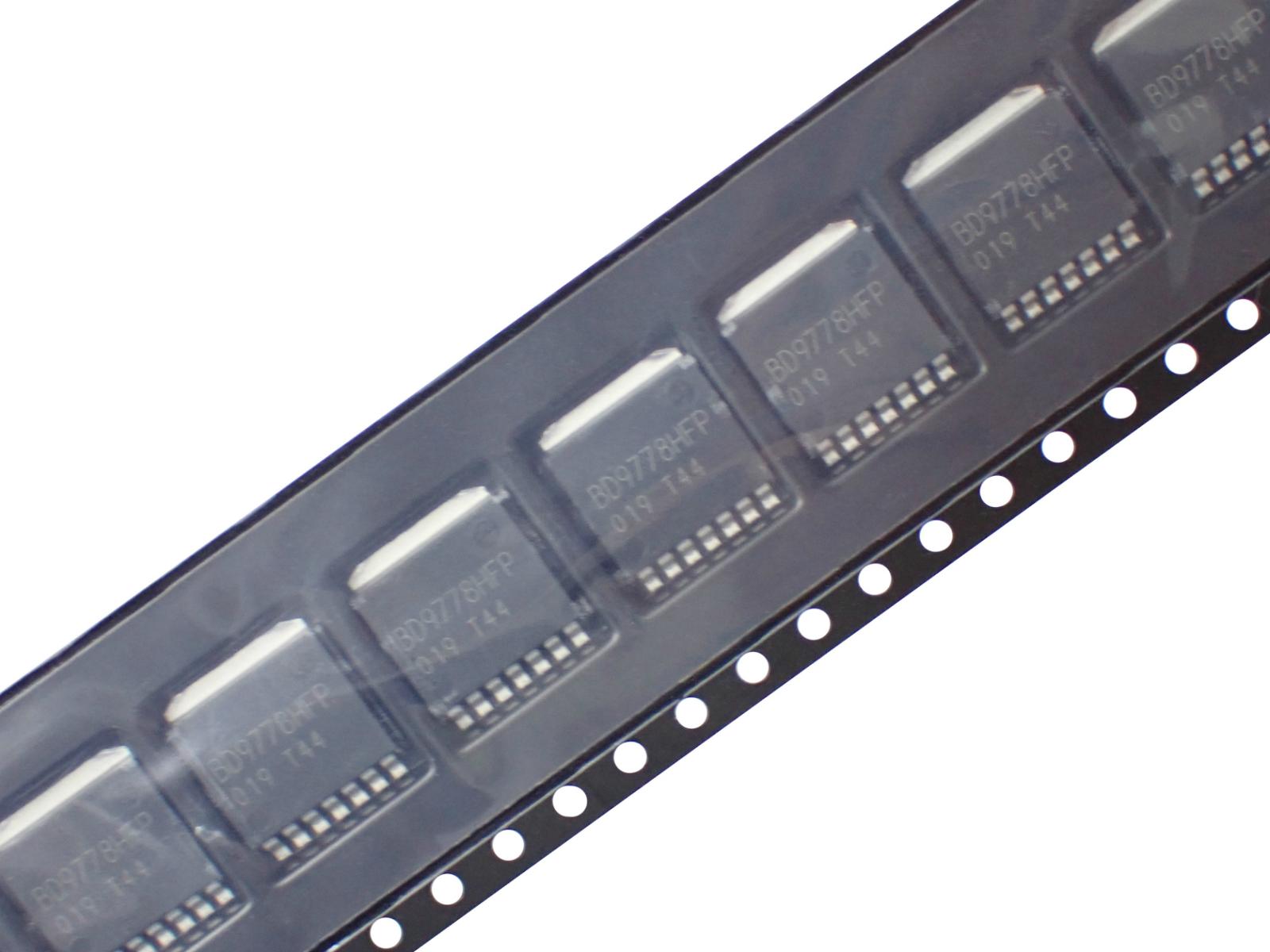 ROHM パワーMOS FET内蔵 1ch 7V-35V 入力 2A 可変出力 降圧 スイッチング レギュレータ BD9778HFP-TR (5個セット)|部品|カテゴリ別