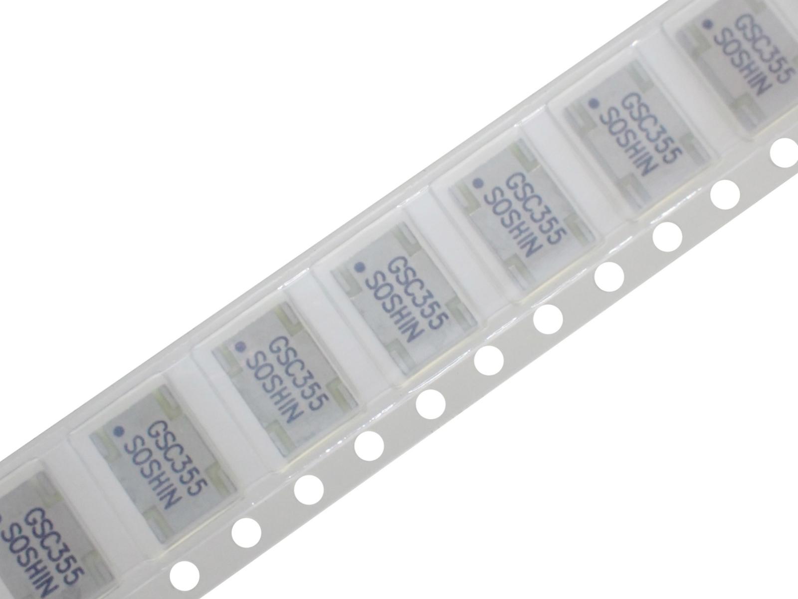 SOSHIN 2150MHz Band 90deg Chip Hybrid Coupler GSC355-HYB2150 (5個セット)|部品|カテゴリ別