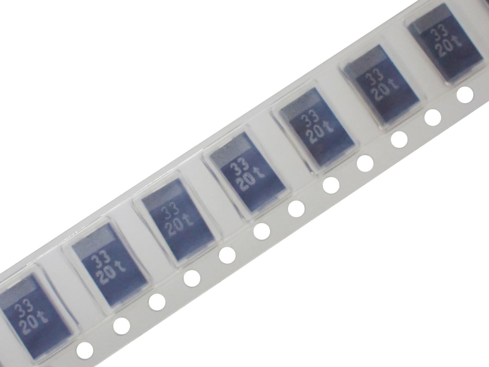 NIPPON CHEMI CON SMD タンタル コンデンサ 20V 33μF 20MCE336MDTER (5個セット)|部品|カテゴリ別