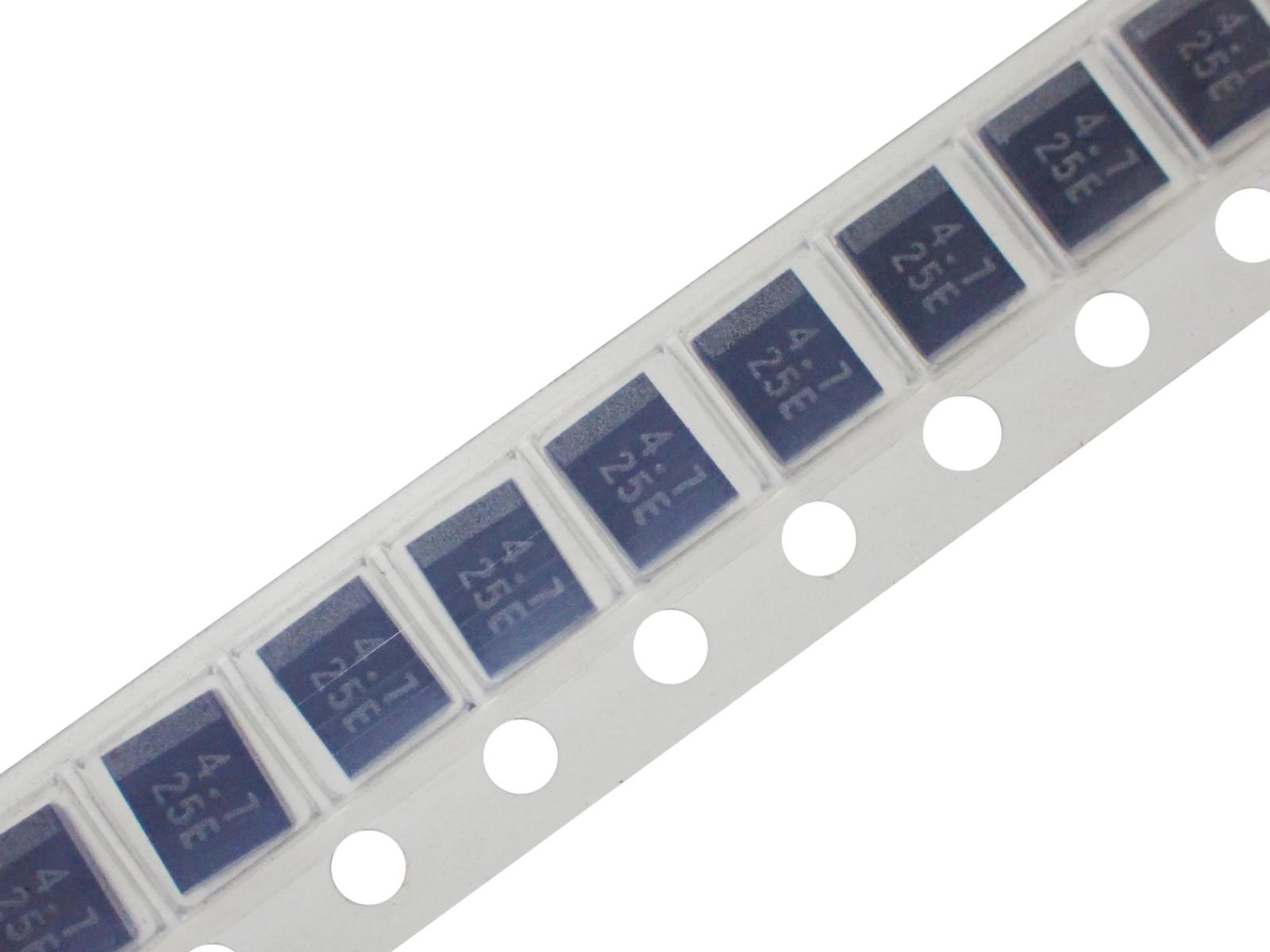 NIPPON CHEMI CON SMD タンタル コンデンサ 25V 4.7μF 25MCE475MB2TER (5個セット)|部品|カテゴリ別