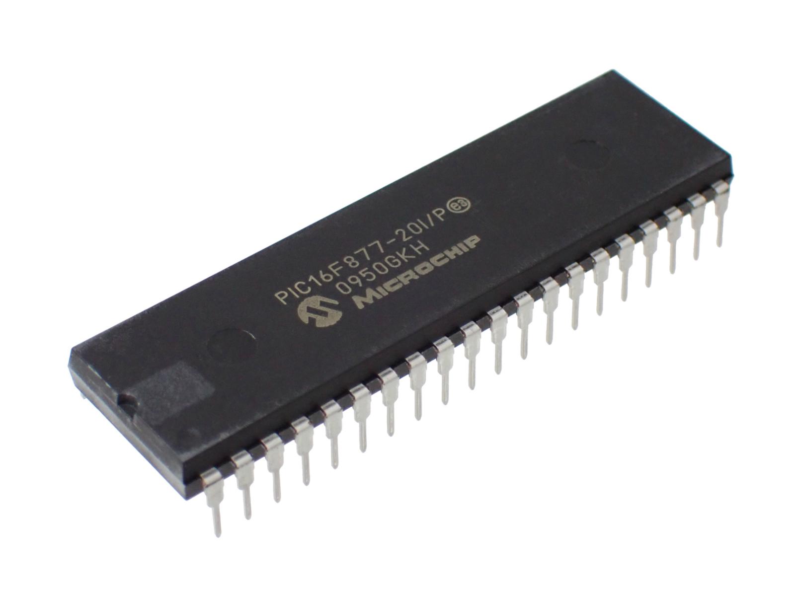 Microchip マイコン 8Bit CMOS FLASH Microcontrollers PIC16F877-20I/P|部品|カテゴリ別