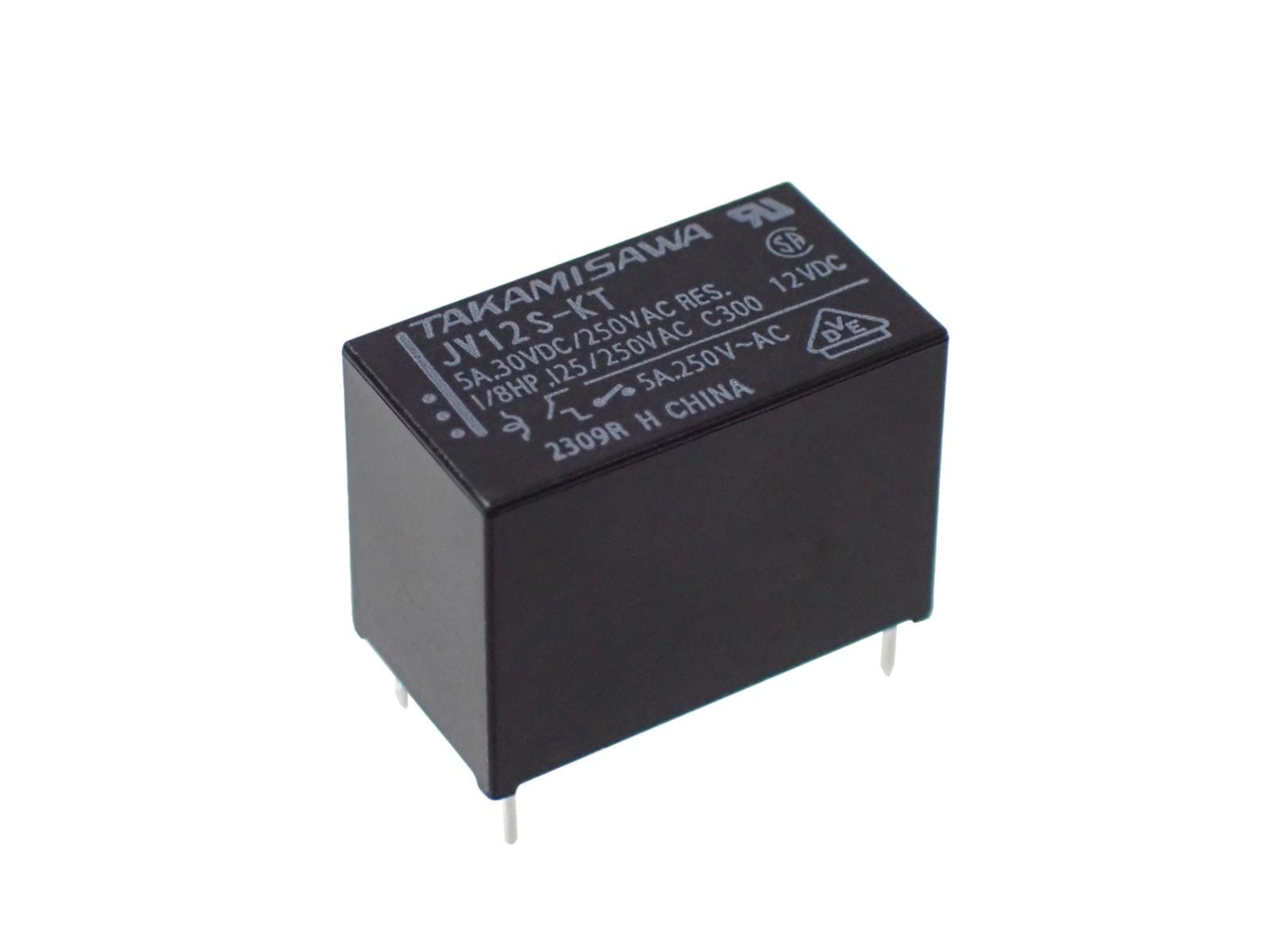 FUJITSU パワー リレー 12V DC 5A JV-12S-KT | カテゴリ別,部品,制御