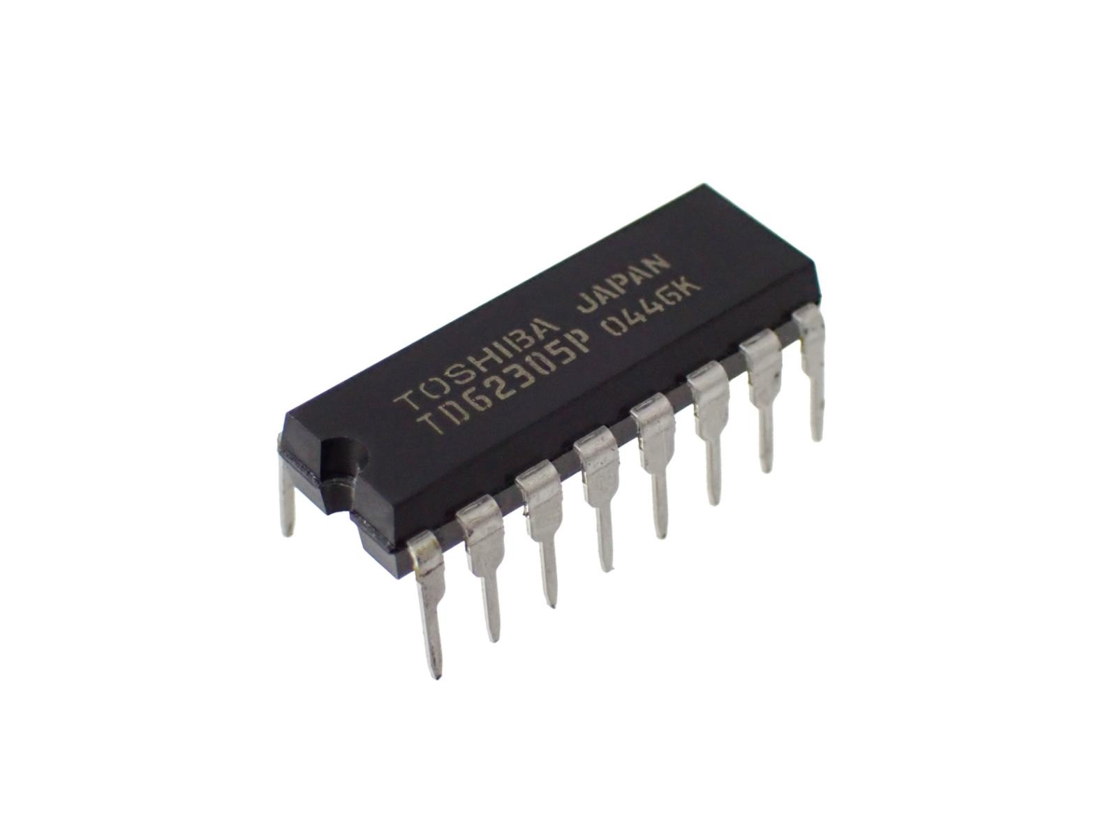 TOSHIBA 7CH ローアクティブ ダーリントン シンク ドライバ トランジスタ アレイ TD62305P (J) (2個セット)|部品|カテゴリ別