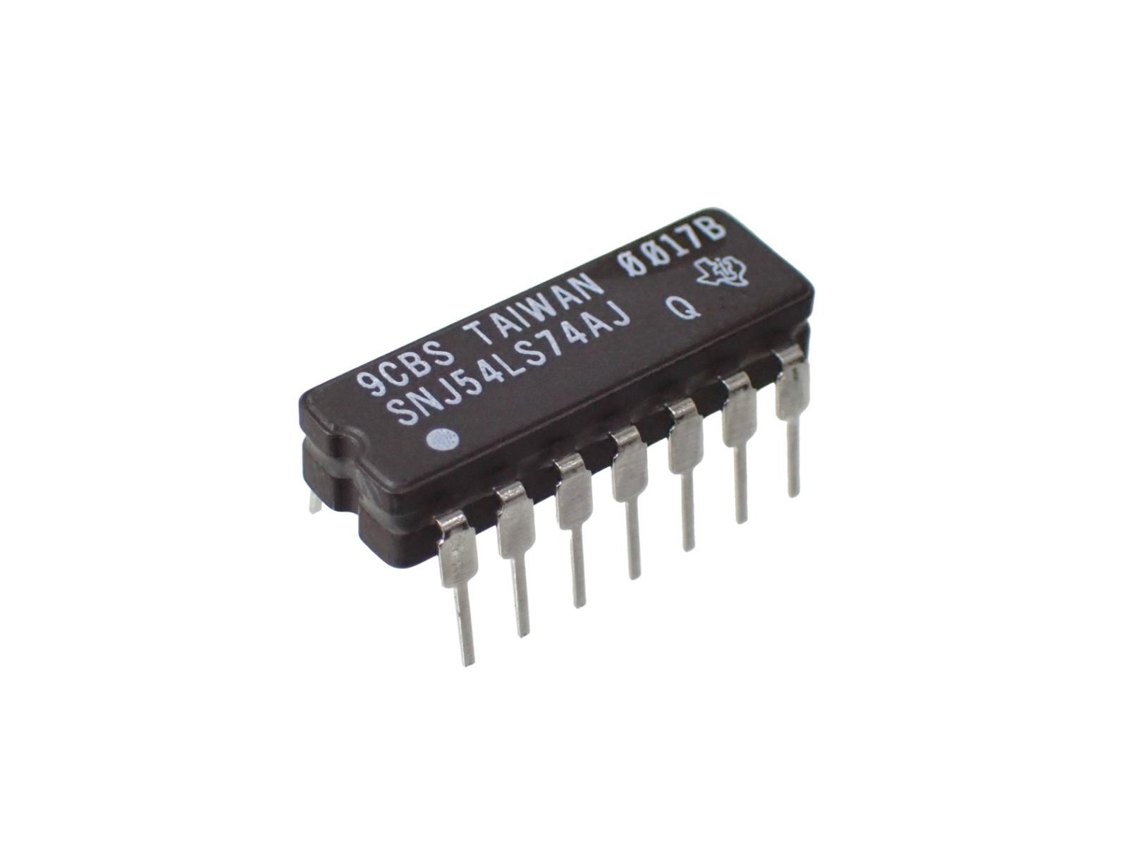 Texas Instruments デュアル Dタイプ ポジティブ エッジ トリガ・フリップ フロップ SNJ54LS74AJ|部品|カテゴリ別