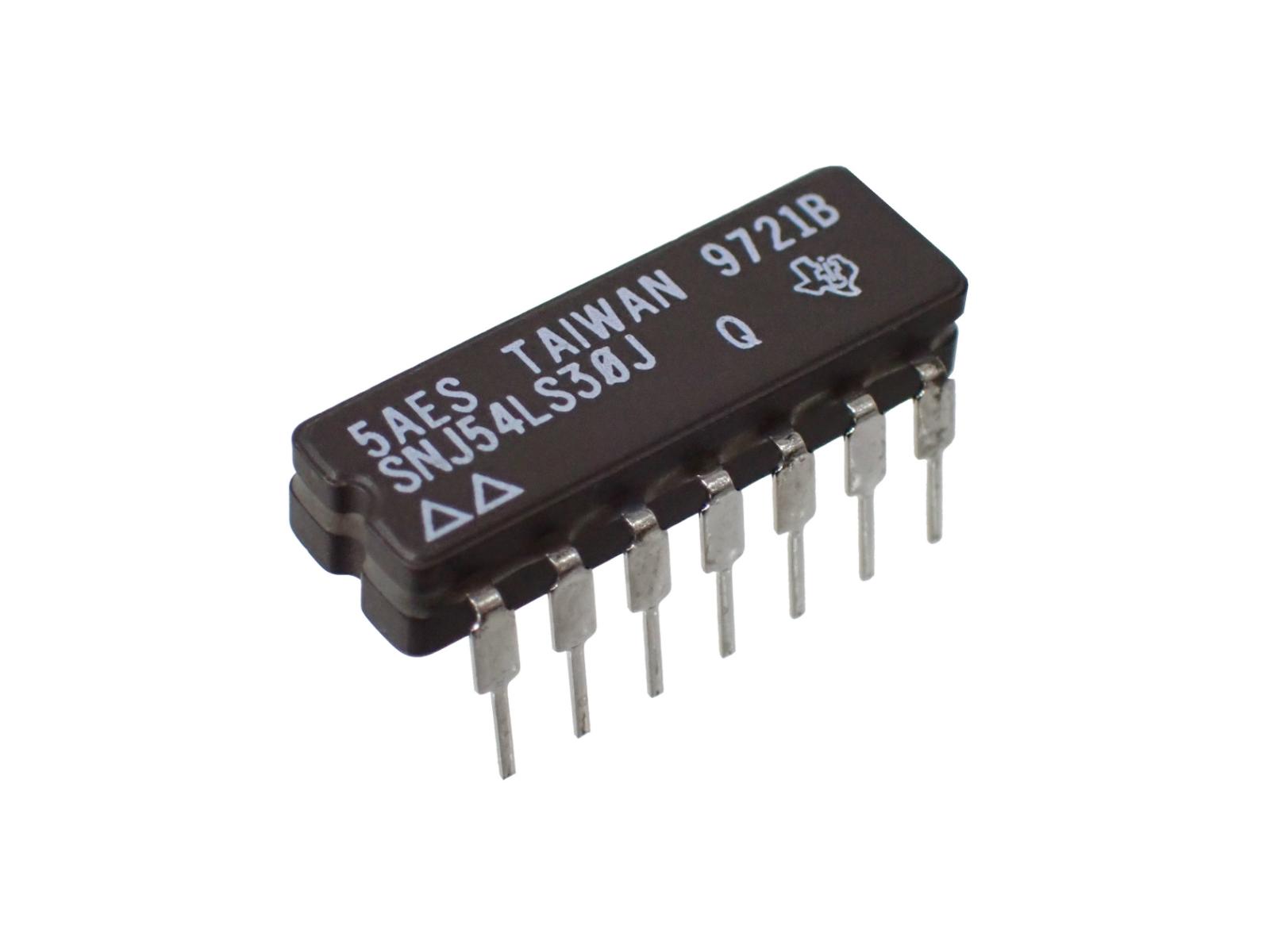 Texas Instruments 8input 4.5V to 5.5V bipolar NAND gate SNJ54LS30J|部品|カテゴリ別