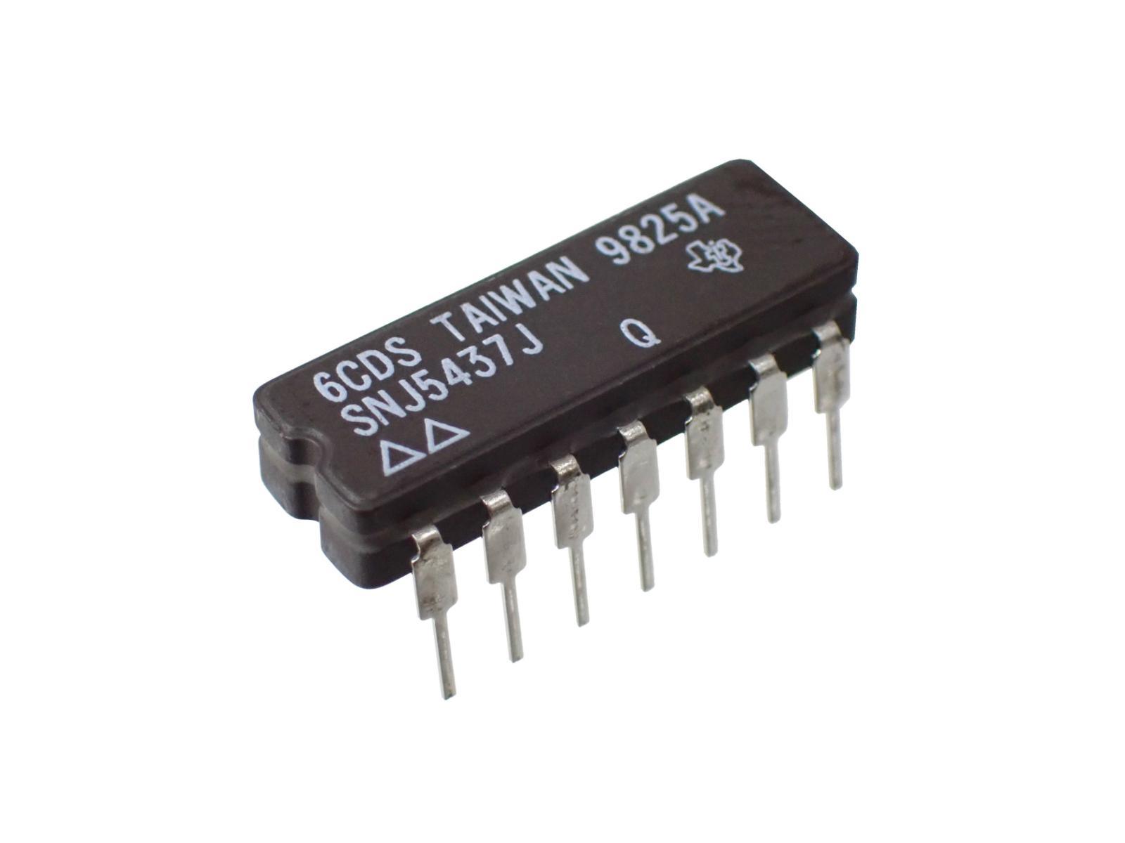 Texas Instruments 4BIT DTYPE REGISTERS WITH 3STATE OUTPUTS SNJ5437J|部品|カテゴリ別