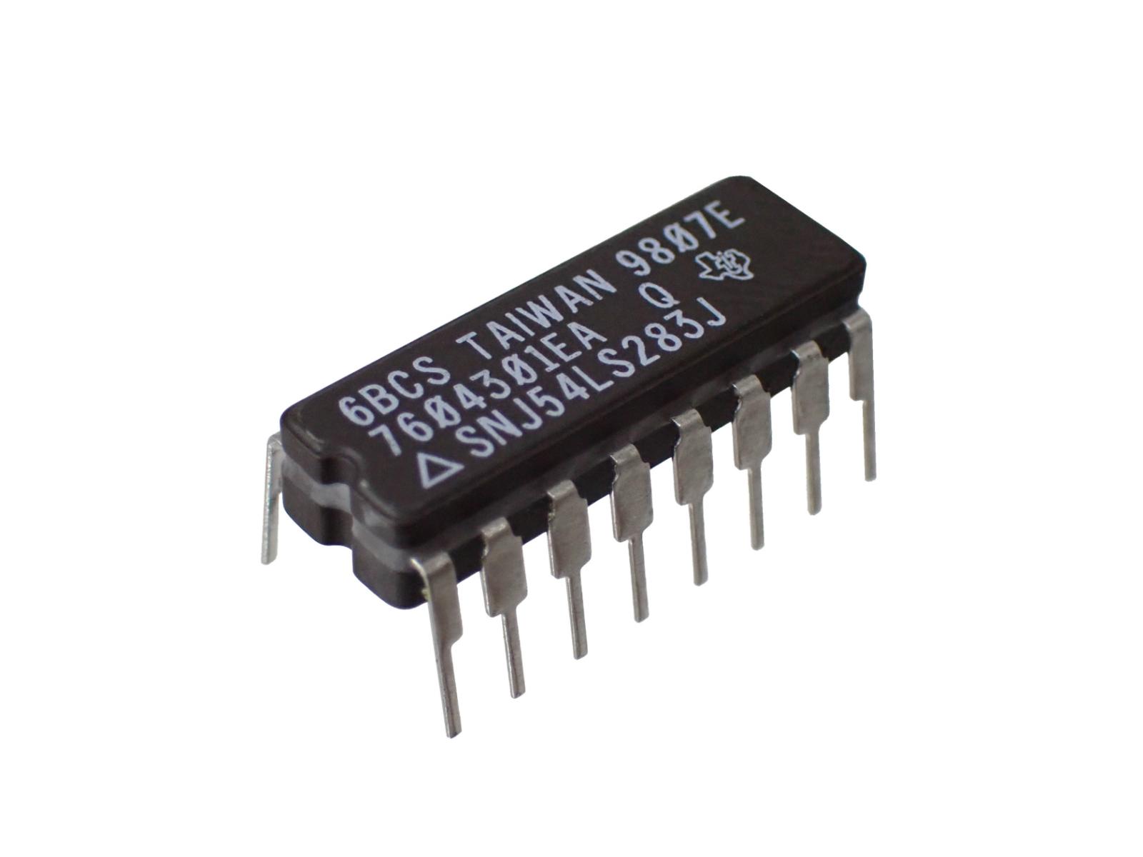 Texas Instruments 4BIT Binary Full Adders With Fast Carry SNJ54LS283J|部品|カテゴリ別
