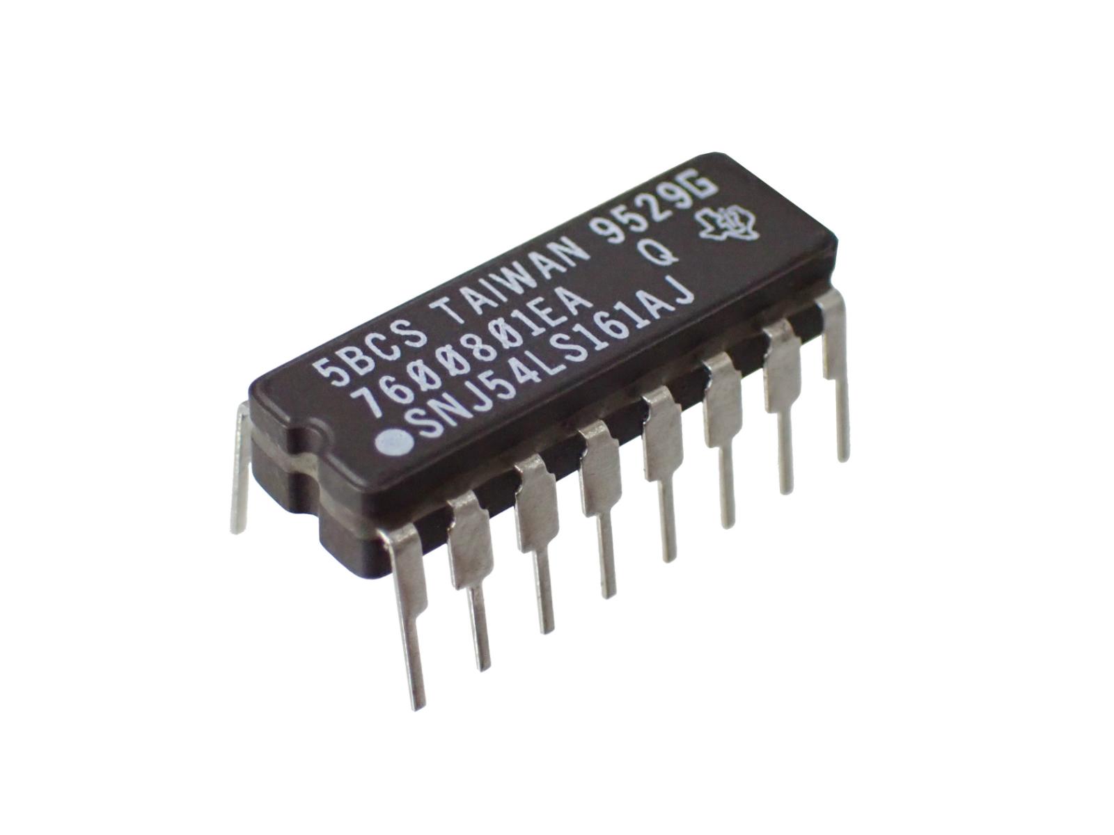 Texas Instruments シンクロ 4ビット カウンタ SNJ54LS161AJ|部品|カテゴリ別