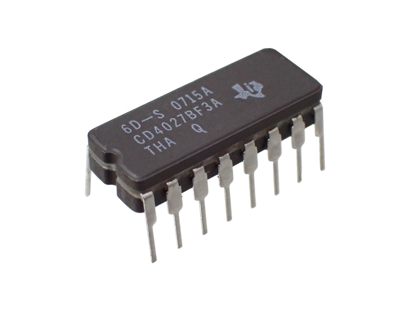 Texas Instruments CMOS デュアル JK マスタ スレーブ フリップ フロップ CD4027BF3A カテゴリ別