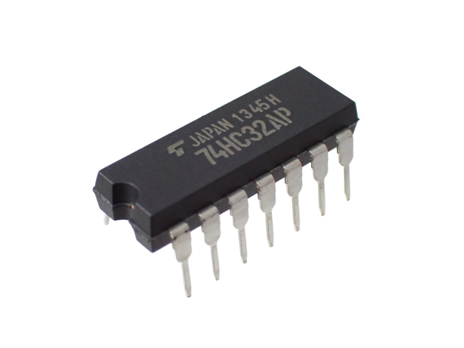 TOSHIBA Quad 2-Input OR Gate TC74HC32AP (F) (5個セット)|部品|カテゴリ別