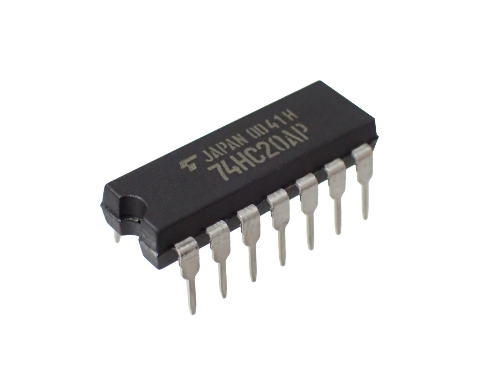 TOSHIBA Dual 4-Input NAND Gate TC74HC20AP (5個セット)|部品|カテゴリ別