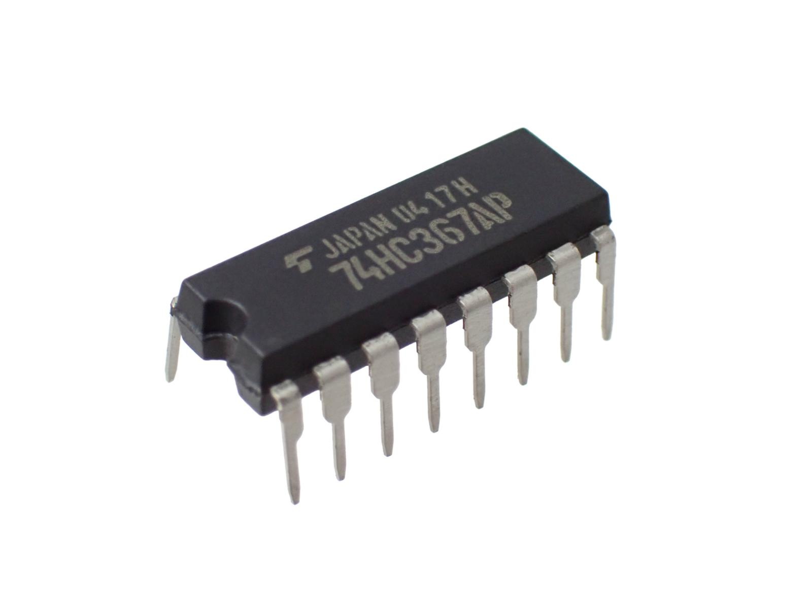 TOSHIBA Hex Bus Buffer TC74HC367AP (5個セット)|部品|カテゴリ別
