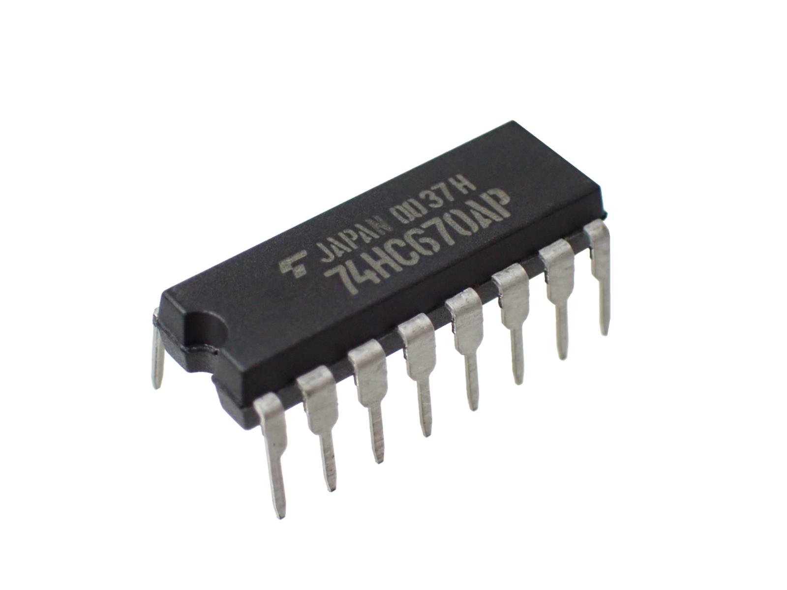 TOSHIBA Register File TC74HC670AP (5個セット) カテゴリ別,部品,半導体製品,ロジックIC