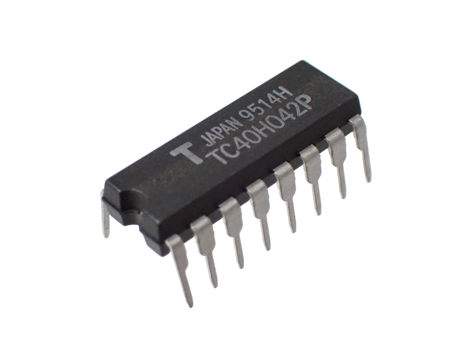 TOSHIBA BCD TO DECIMAL DECODER/DRIVER TC40H042P (2個セット)|部品|カテゴリ別