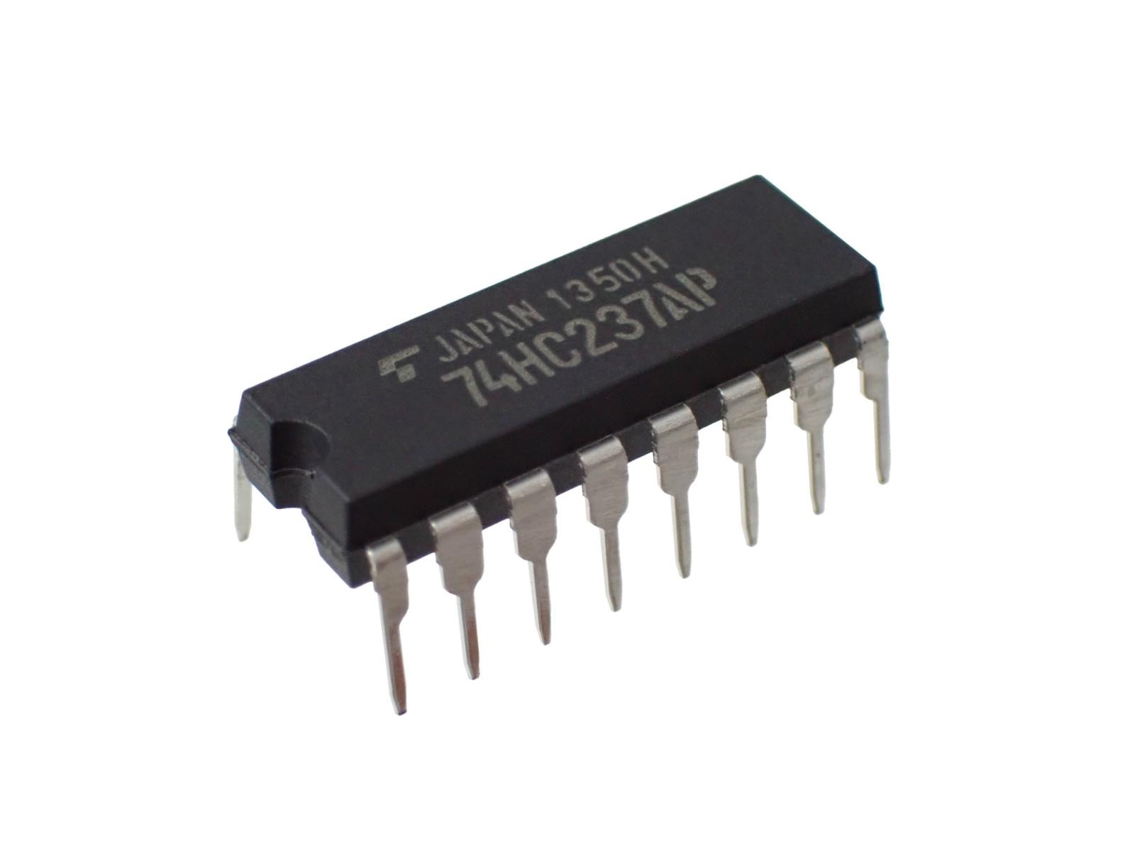 TOSHIBA 3 to 8 Line Decoder Latch TC74HC237AP (5個セット)|部品|カテゴリ別