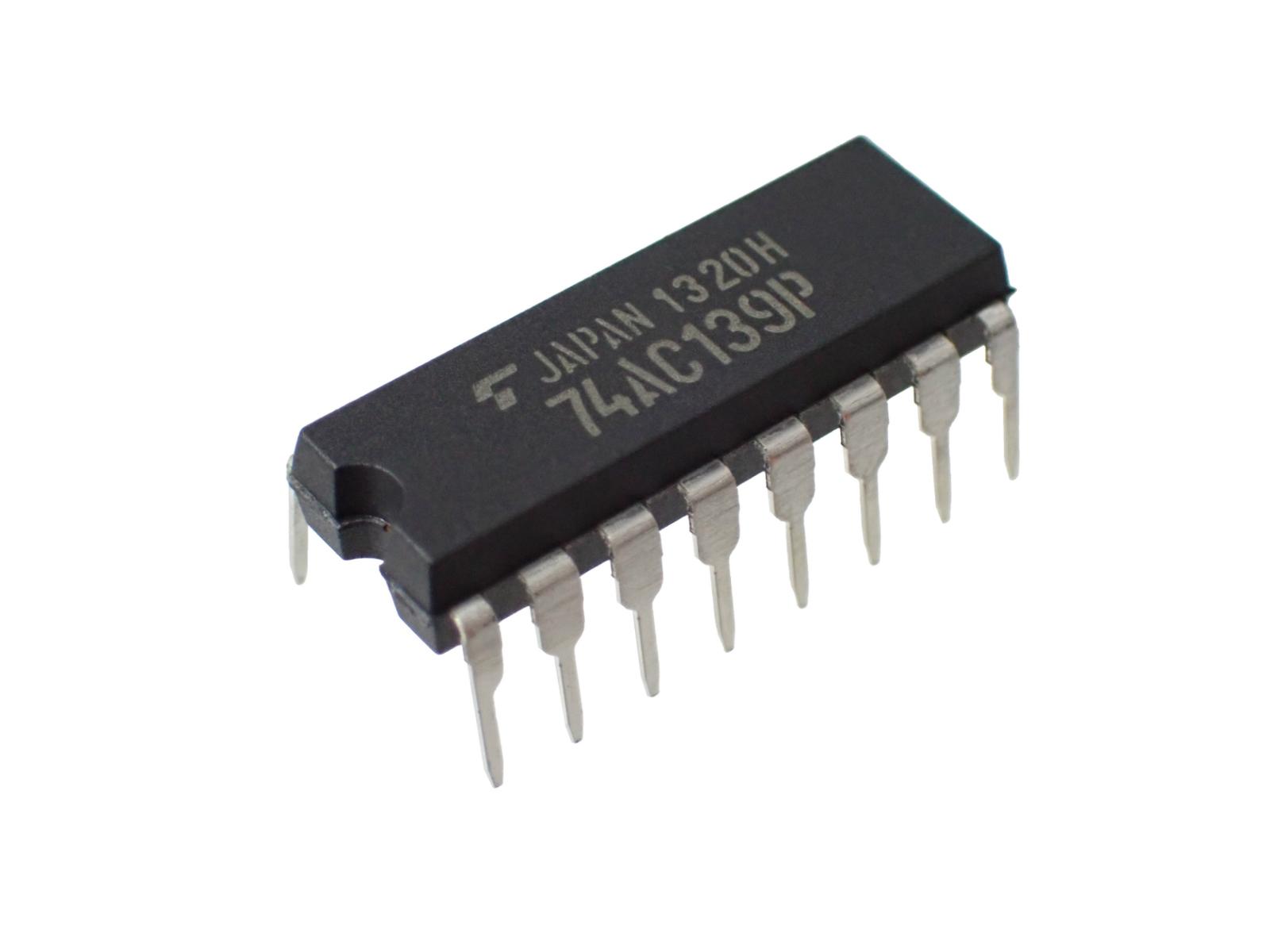 TOSHIBA Dual 2 To 4 Line Decoder TC74AC139AP (F) (2個セット)|部品|カテゴリ別