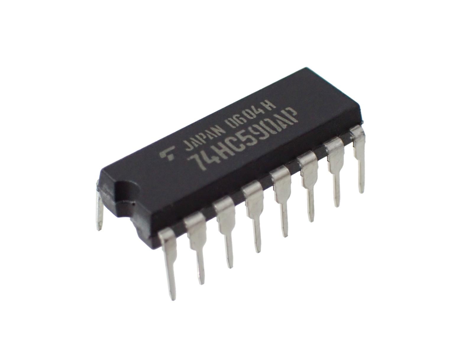 TOSHIBA 8ビット バイナリ カウンタ TC74HC590AP (F) (2個セット)|部品|カテゴリ別