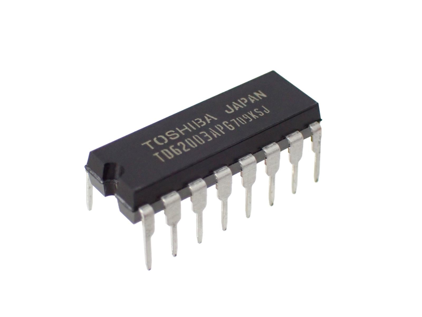TOSHIBA トランジスタ アレイ 7ch ダーリントン シンク ドライバ TD62003APG (5個セット)|部品|カテゴリ別