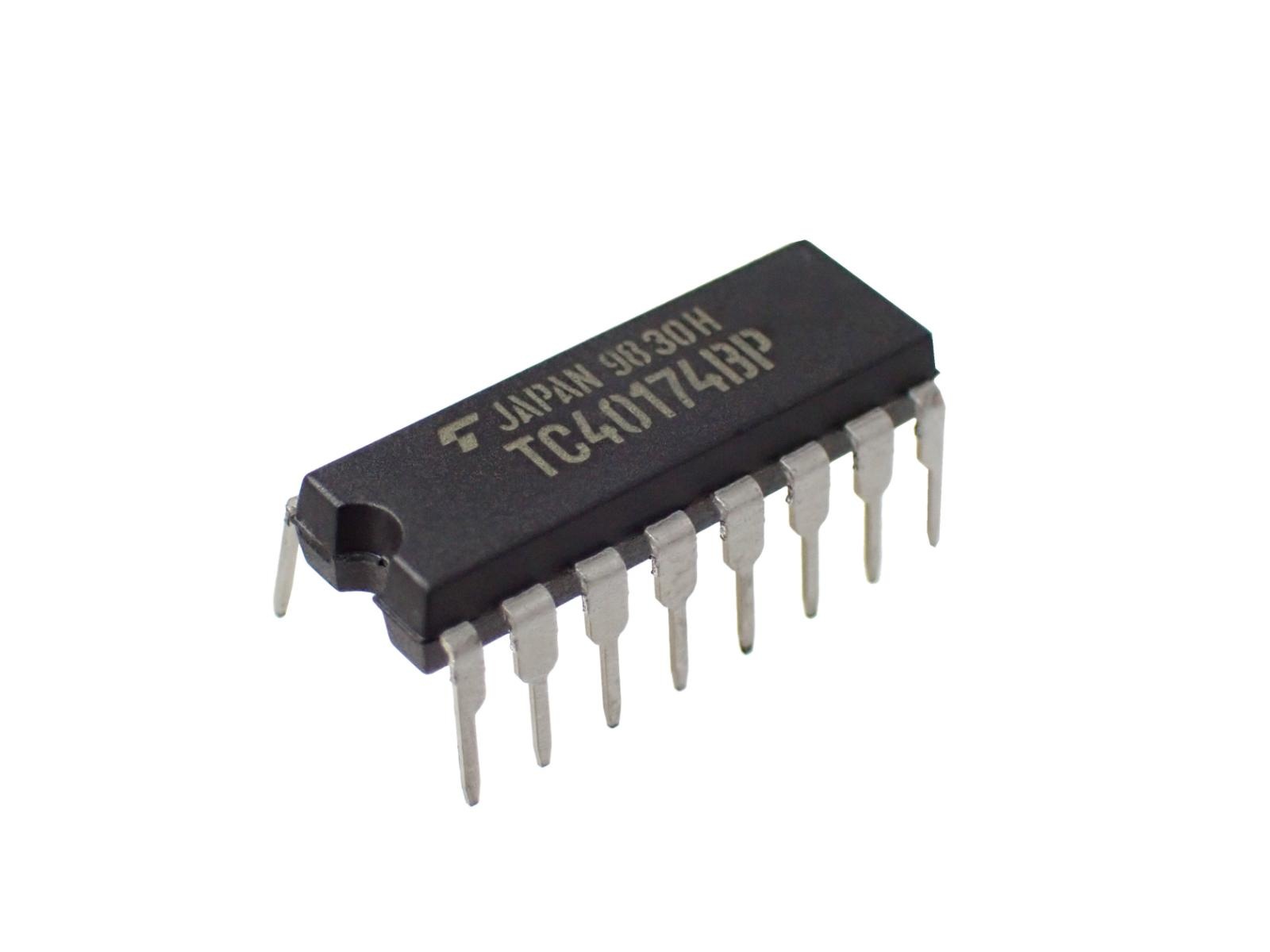 TOSHIBA HEX D-TYPE FILP FLOP TC40174BP (5個セット)|部品|カテゴリ別