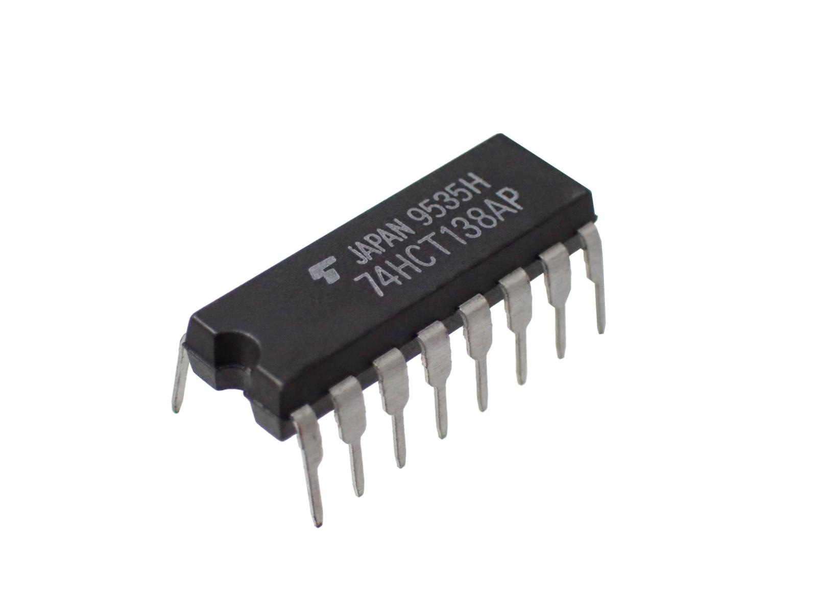TOSHIBA 3 to 8 Line Decoder TC74HCT138AP (5個セット)|部品|カテゴリ別