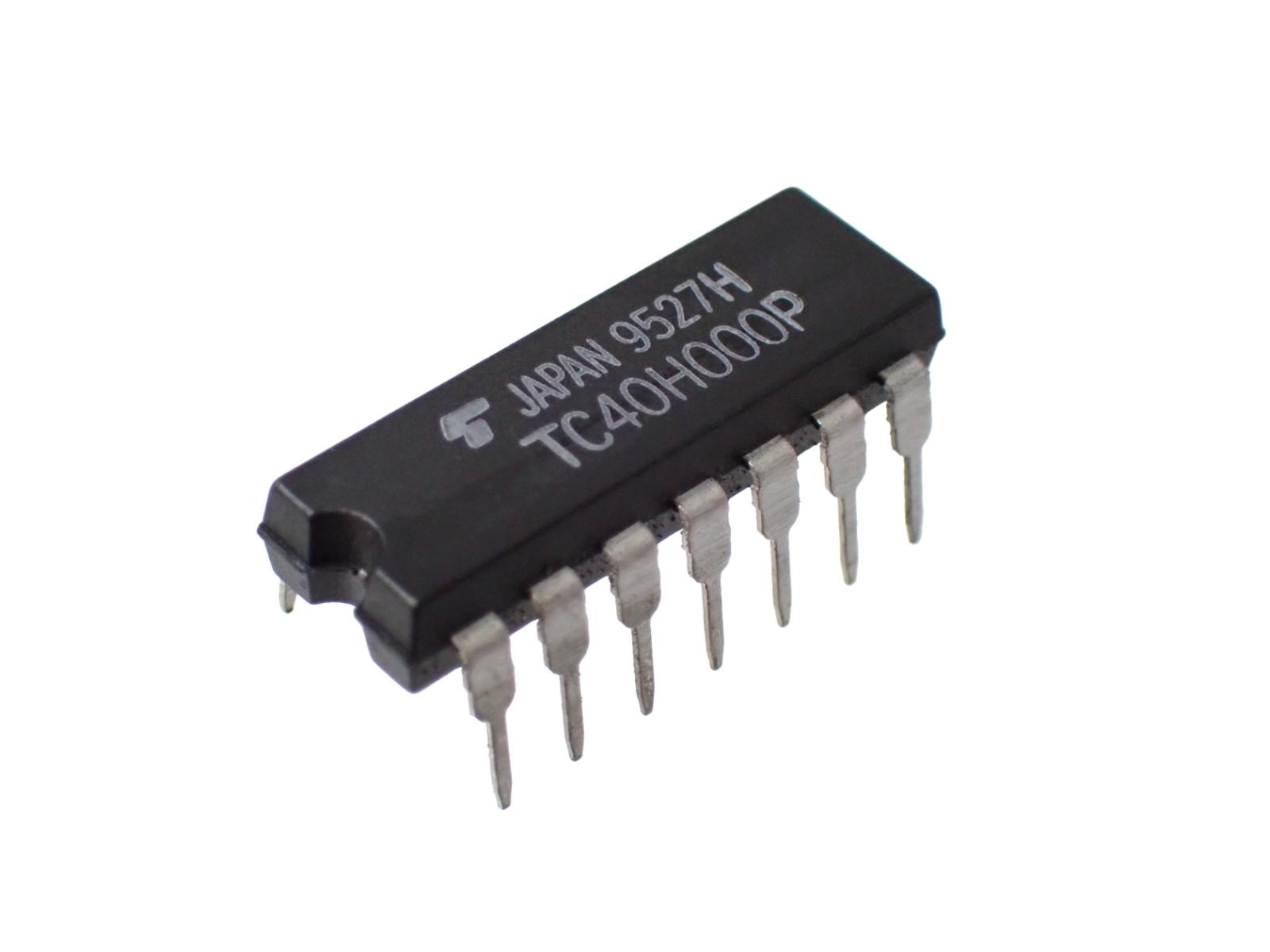 TOSHIBA QUAD 2 INPUT NAND GATE TC40H000P (5個セット)|部品|カテゴリ別