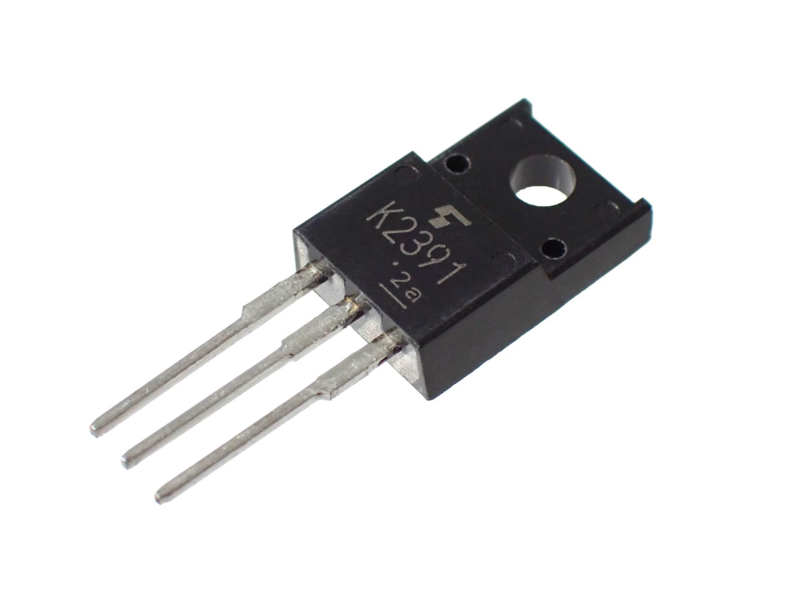 TOSHIBA Silicon N Channel MOS FET K2391 2SK2391 (F) (5個セット)|部品|カテゴリ別