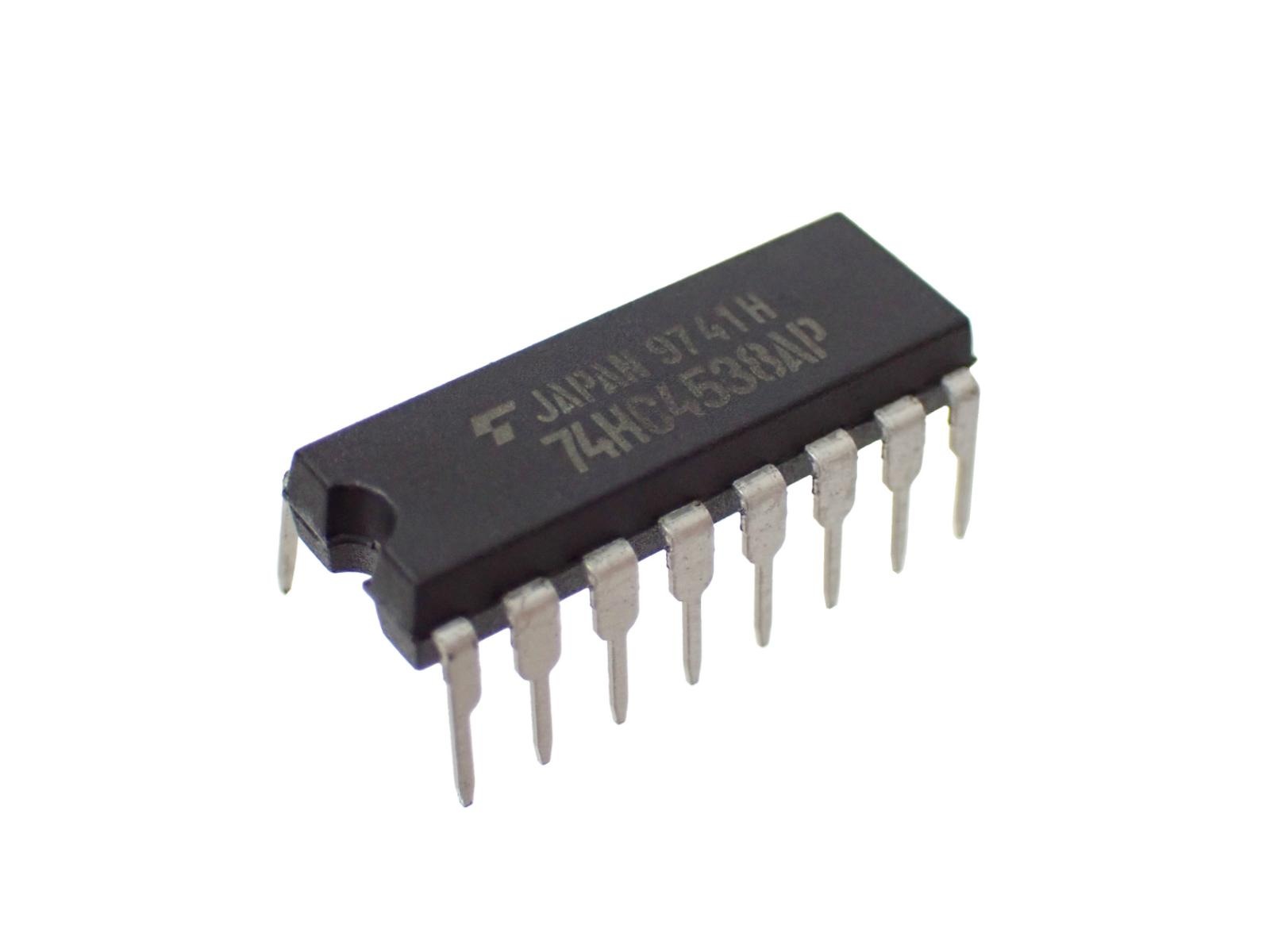 TOSHIBA Dual Retriggerable Monostable Multivibrator 74HC4538AP TC74HC4538AP (5個セット)|部品|カテゴリ別