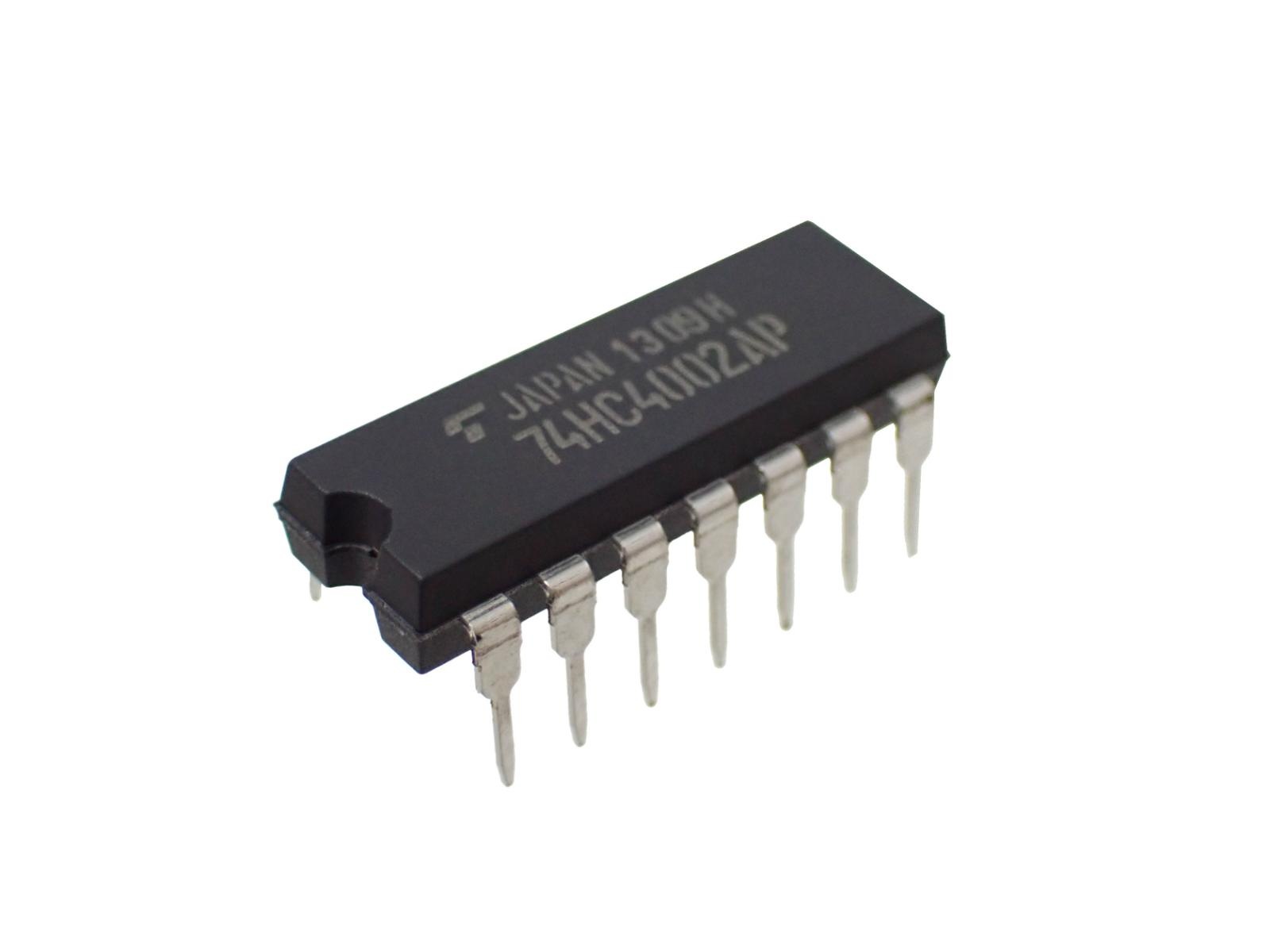 TOSHIBA Dual 4-Input NOR Gate 74HC4002AP TC74HC4002AP (F) (5個セット)|部品|カテゴリ別