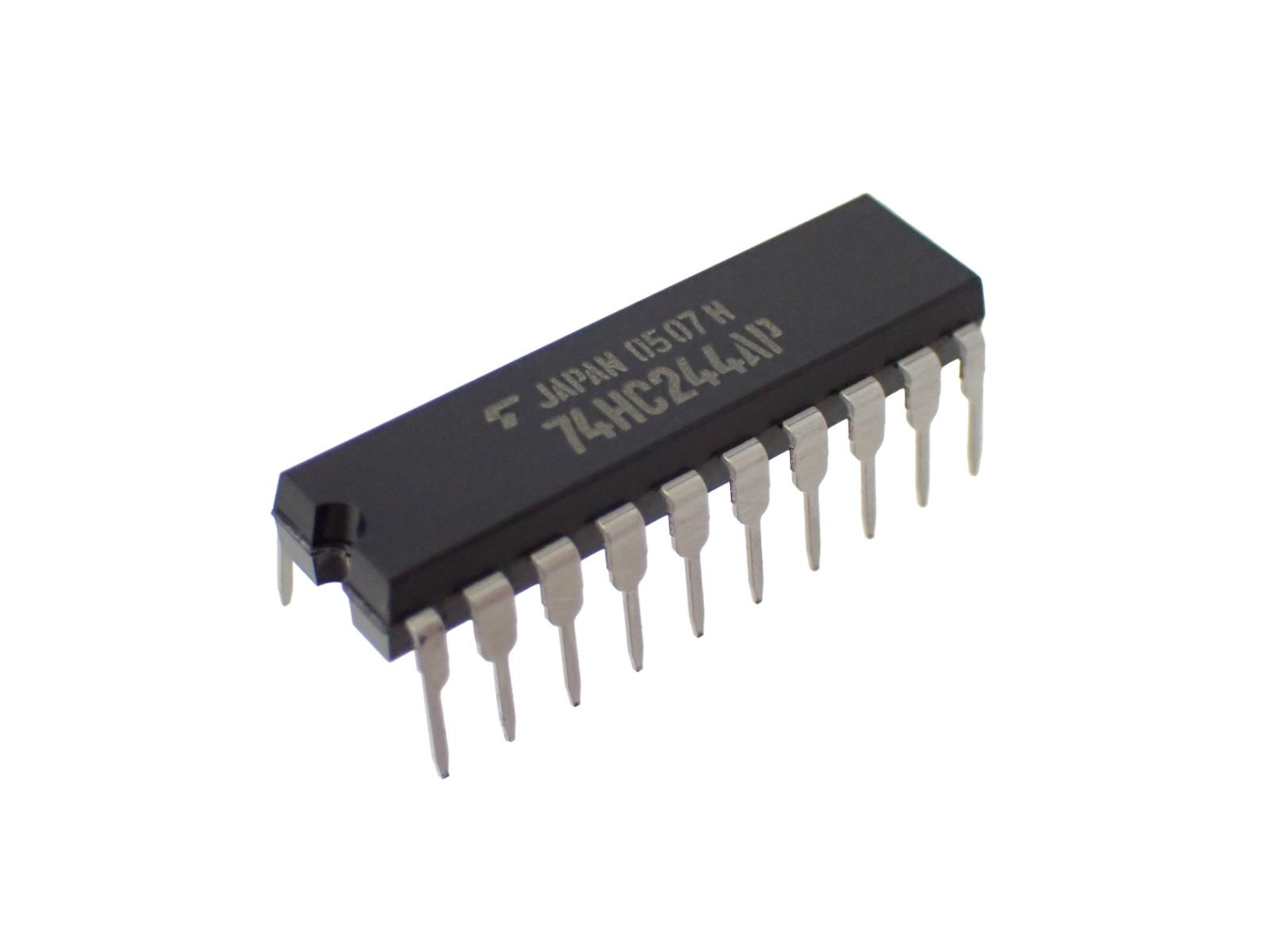 TOSHIBA Octal Bus Buffer 74HC244AP TC74HC244AP (5個セット)|部品|カテゴリ別