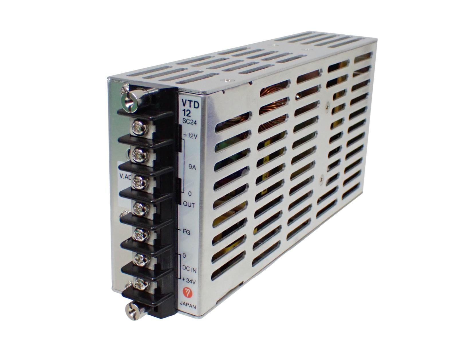 VTD12 SC24 電源ユニット 12V 9A VTD12 SC24 電源ユニット 12V 9A