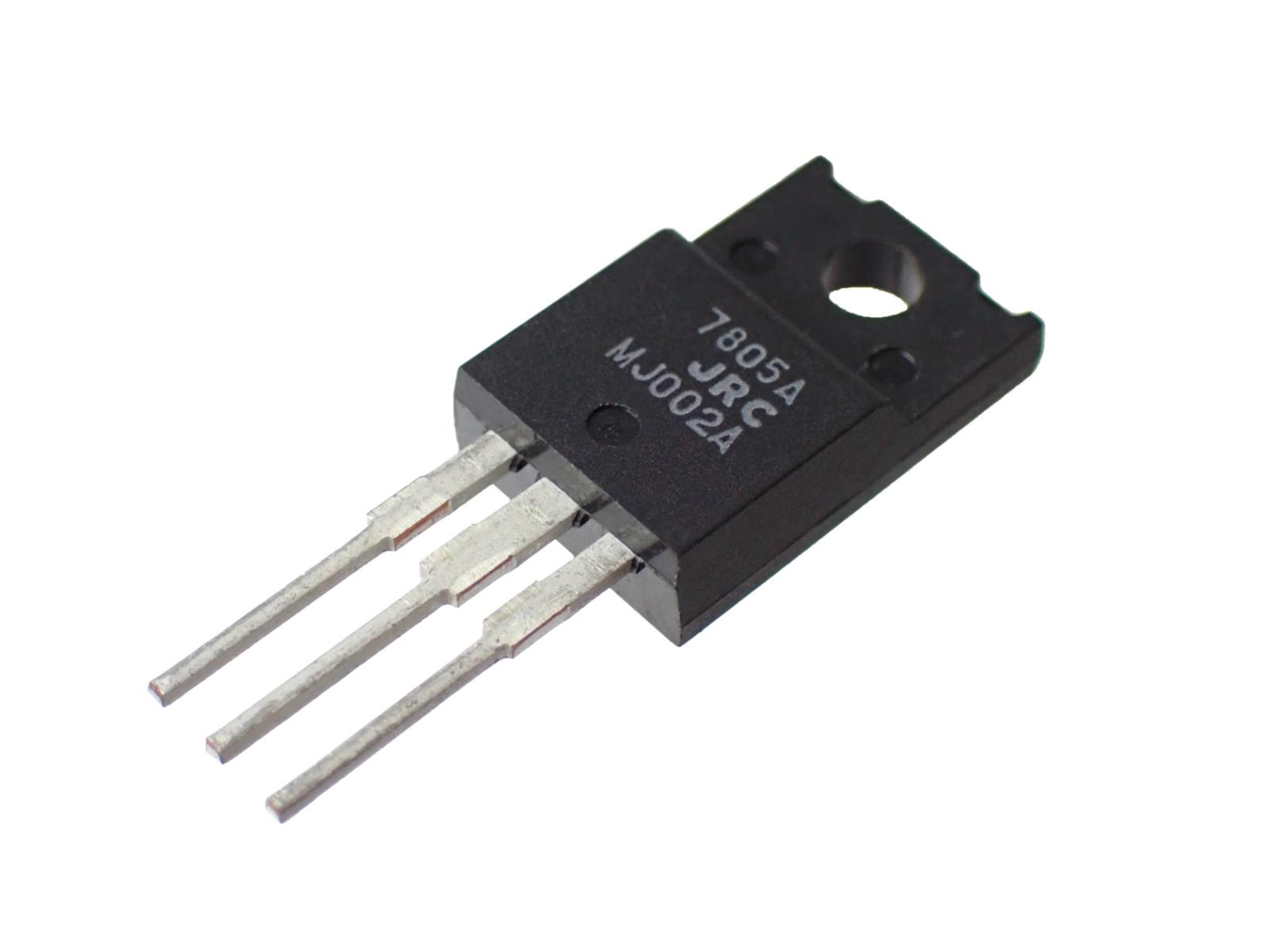 JRC 三端子 レギュレータ 5V 1.5A 7805A NJM7805FA (5個セット)|部品|カテゴリ別