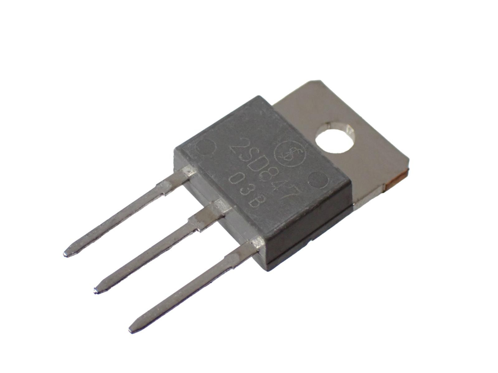 Fuji Electric NPN 三重拡散 プレーナ形 トランジスタ 2SD847 B (2個セット)|部品|カテゴリ別