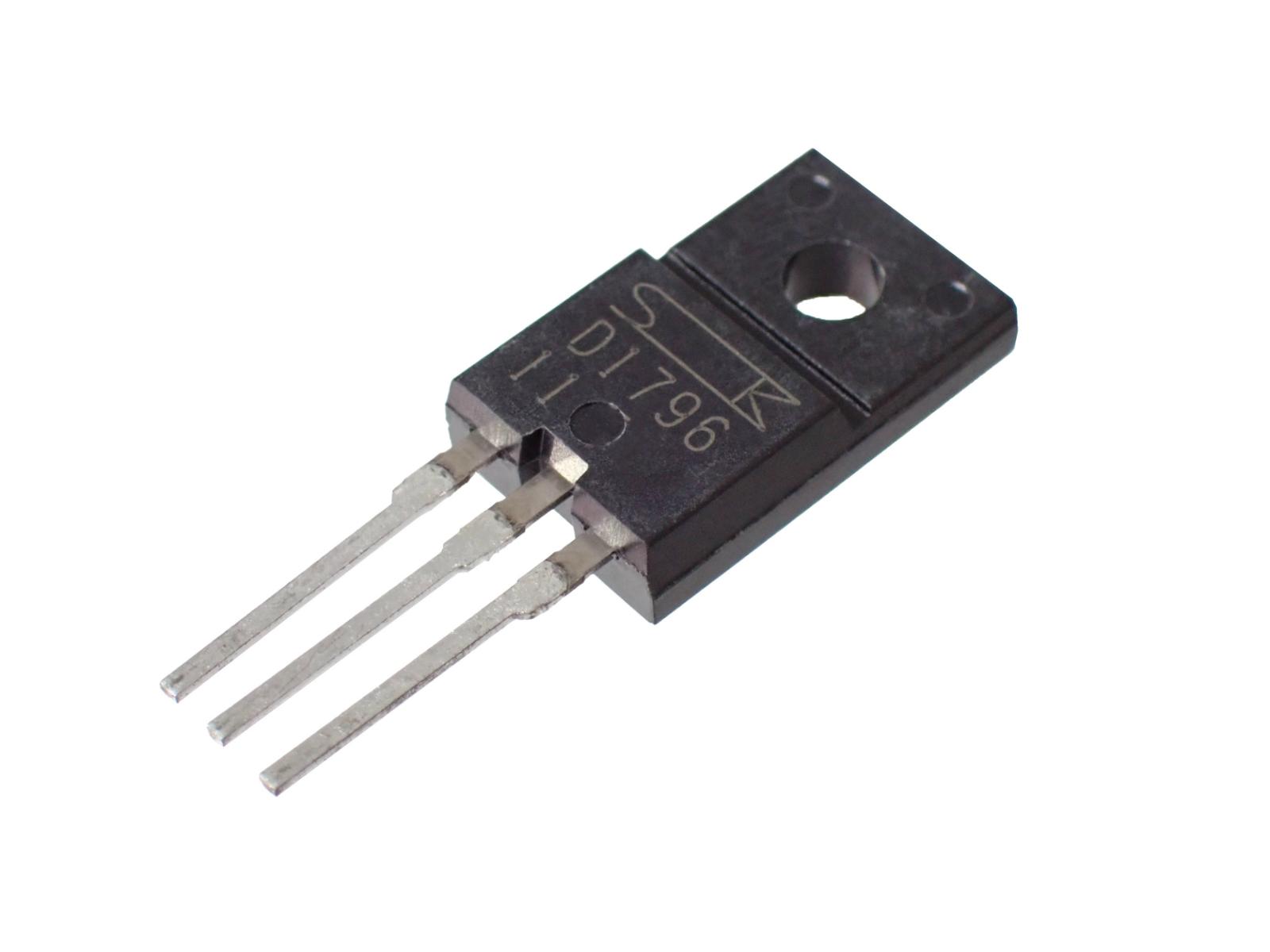 SANKEN NPN 三重拡散型 トランジスタ 60V 4A D1796 2SD1796 (5個セット)|部品|カテゴリ別