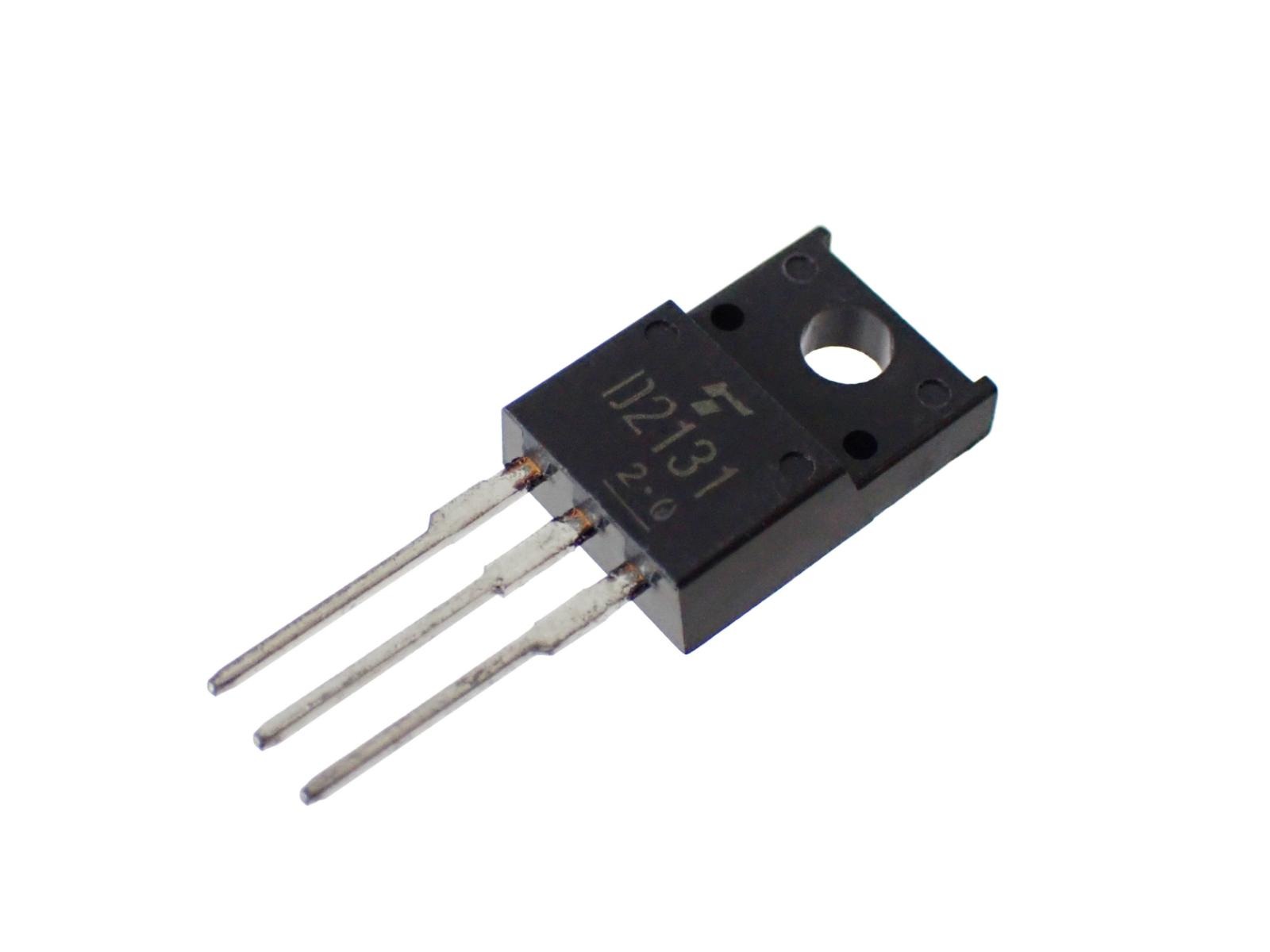 TOSHIBA シリコン NPN 三重拡散形 トランジスタ 60V 5A D2131 2SD2131 (5個セット)|部品|カテゴリ別