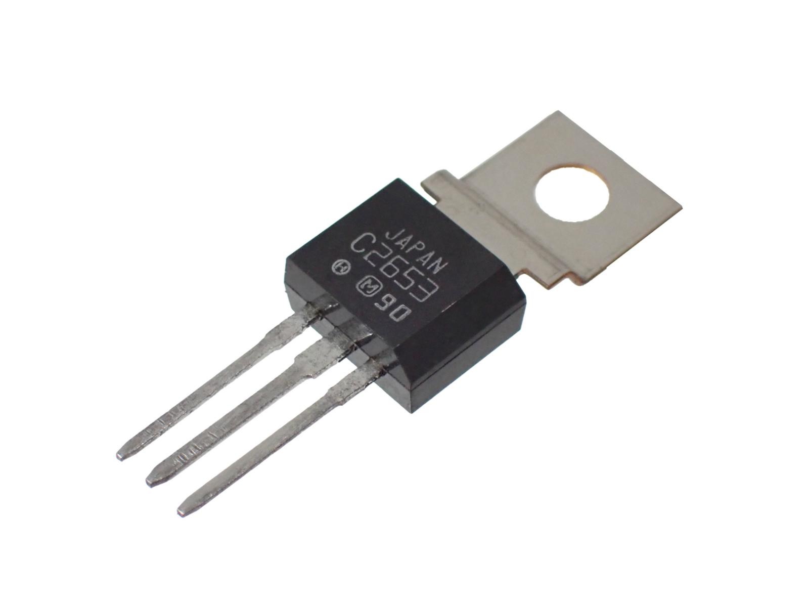 Panasonic PNP triple diffusion planar type Transistor 480V 200mA C2653 2SC2653 (H) (2個セット)|部品|カテゴリ別