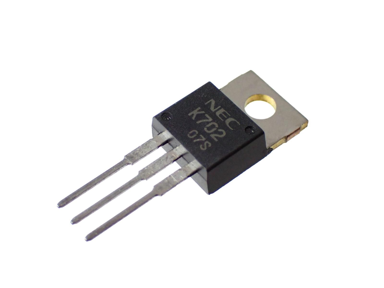 NEC N-Channel MOS FET 100V 5A K702 2SK702 (5個セット)|部品|カテゴリ別