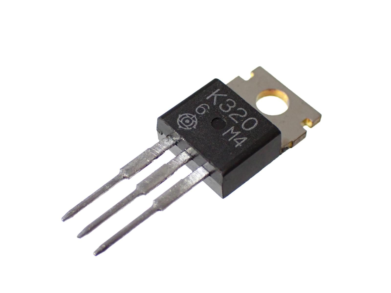 HITACHI N-Channel MOS FET 400V 5A K320 2SK320 (2個セット