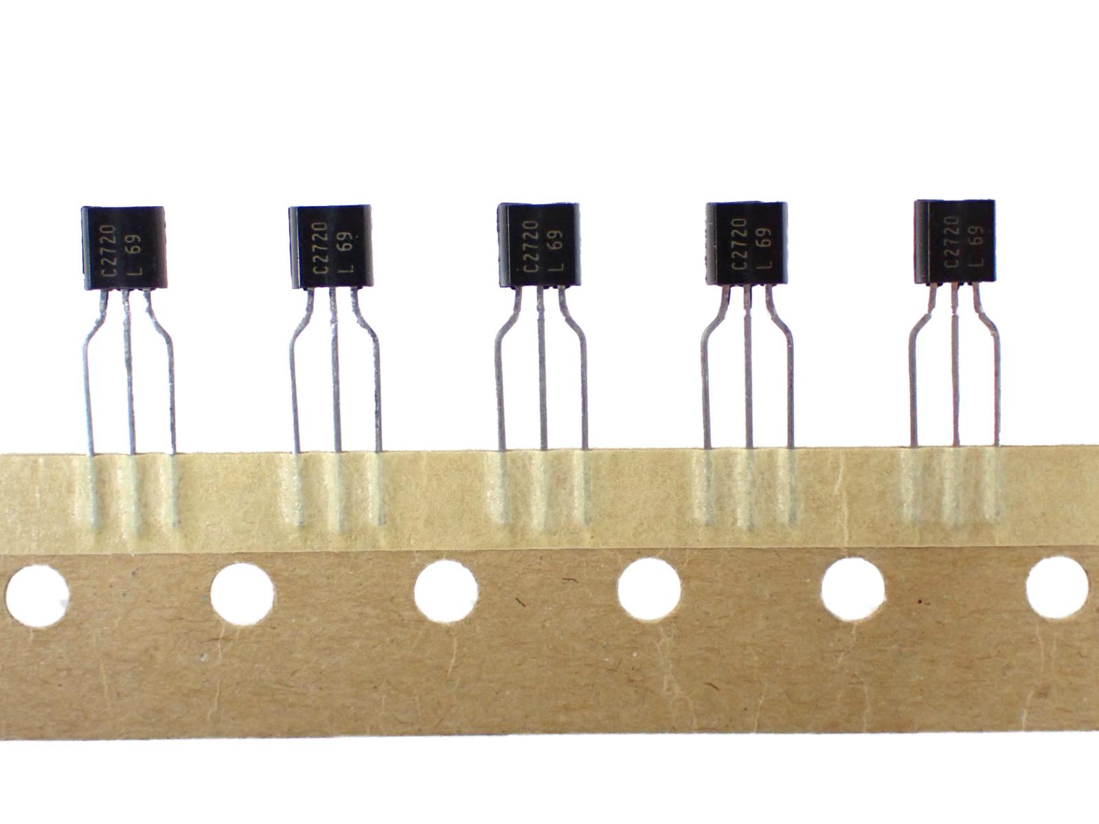 NEC NPN バイポーラ トランジスタ 40V 500mA C2720 2SC2720-T (10個セット)|部品|カテゴリ別