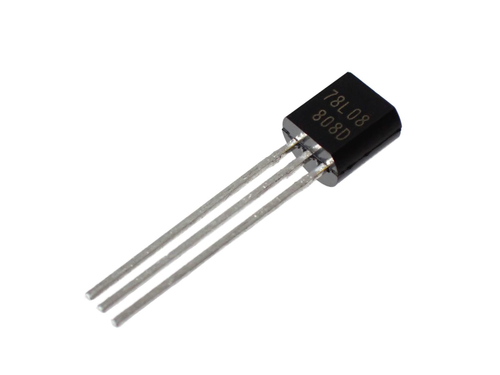 NEC 三端子 レギュレータ 8V 100mA UPC78L08J-A (5個セット)|部品|カテゴリ別