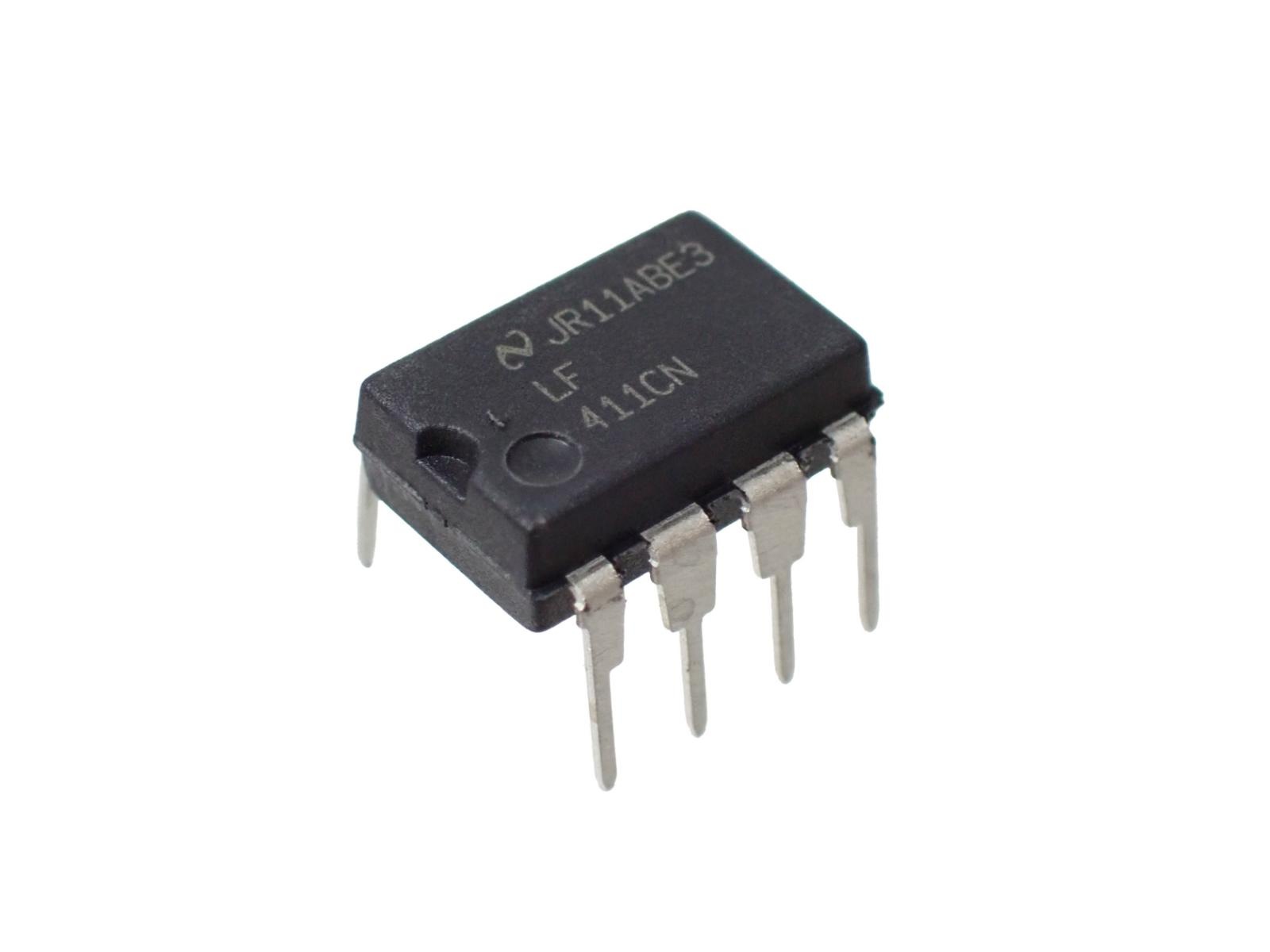 National Semiconductor Low Drift JFET Input Operational Amplifier LF411CN オペアンプ LF411CN/NOPB (2個セット)