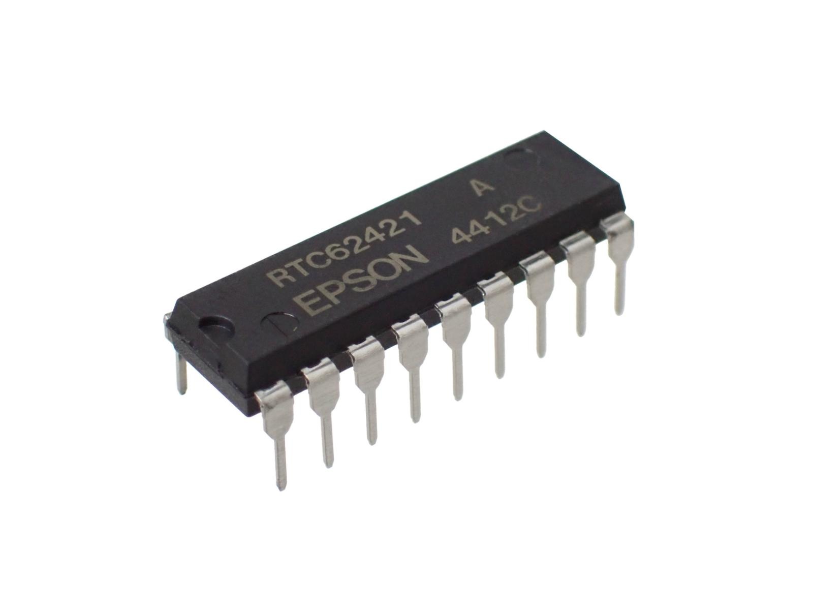 SEIKO EPSON 4ビット リアルタイムクロック RTC IC クロック カレンダ RTC62421 RTC-62421A|部品|カテゴリ別