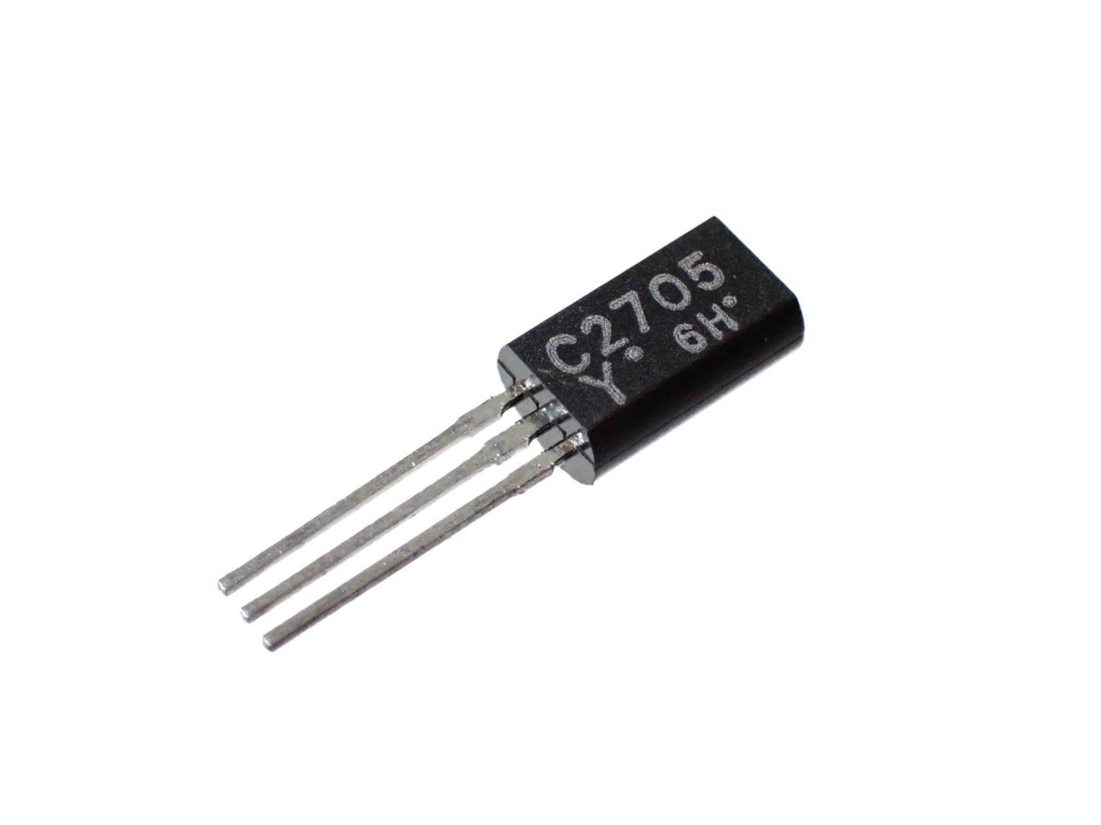 TOSHIBA シリコン NPN トランジスタ 150V 50mA C2705 2SC2705-Y (5個セット)|部品|カテゴリ別