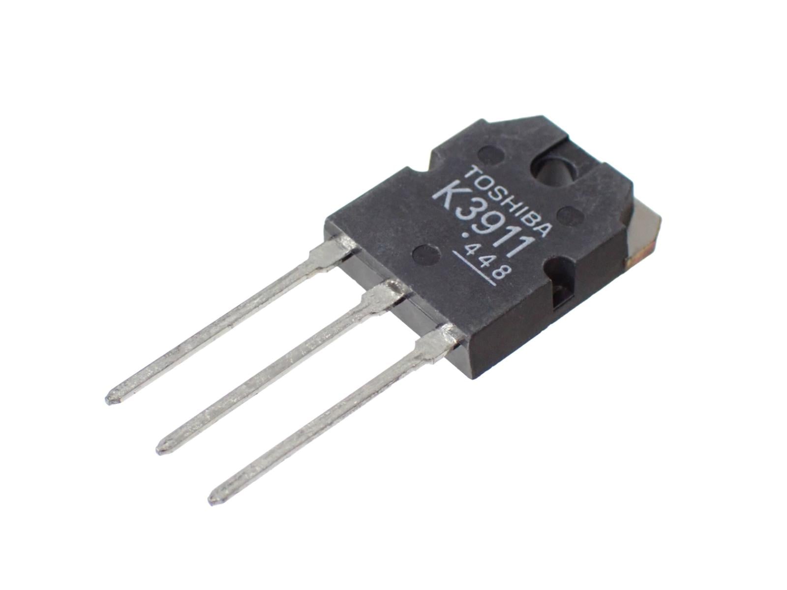 TOSHIBA N-Channel Power MOSFET トランジスタ 600V 20A K3911 2SK3911 (2個セット)