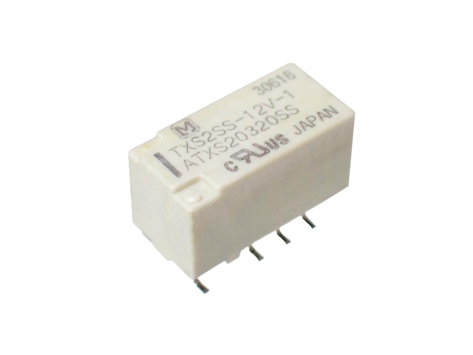 Panasonic SMD 高感度 消費電力 50mW 2c 1A シグナル リレー ATXS20320SS TXS2SS-12V-1|部品|カテゴリ別