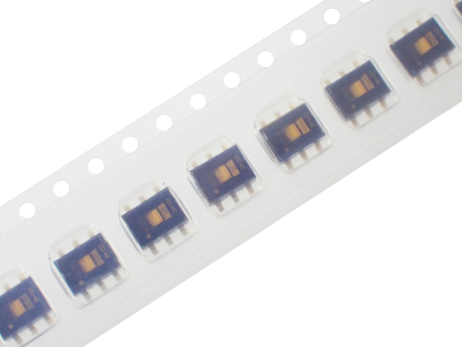 COPAL SMD SLIDE SWITCHES スライド スイッチ 2PDT CAS-220TB (2個セット)