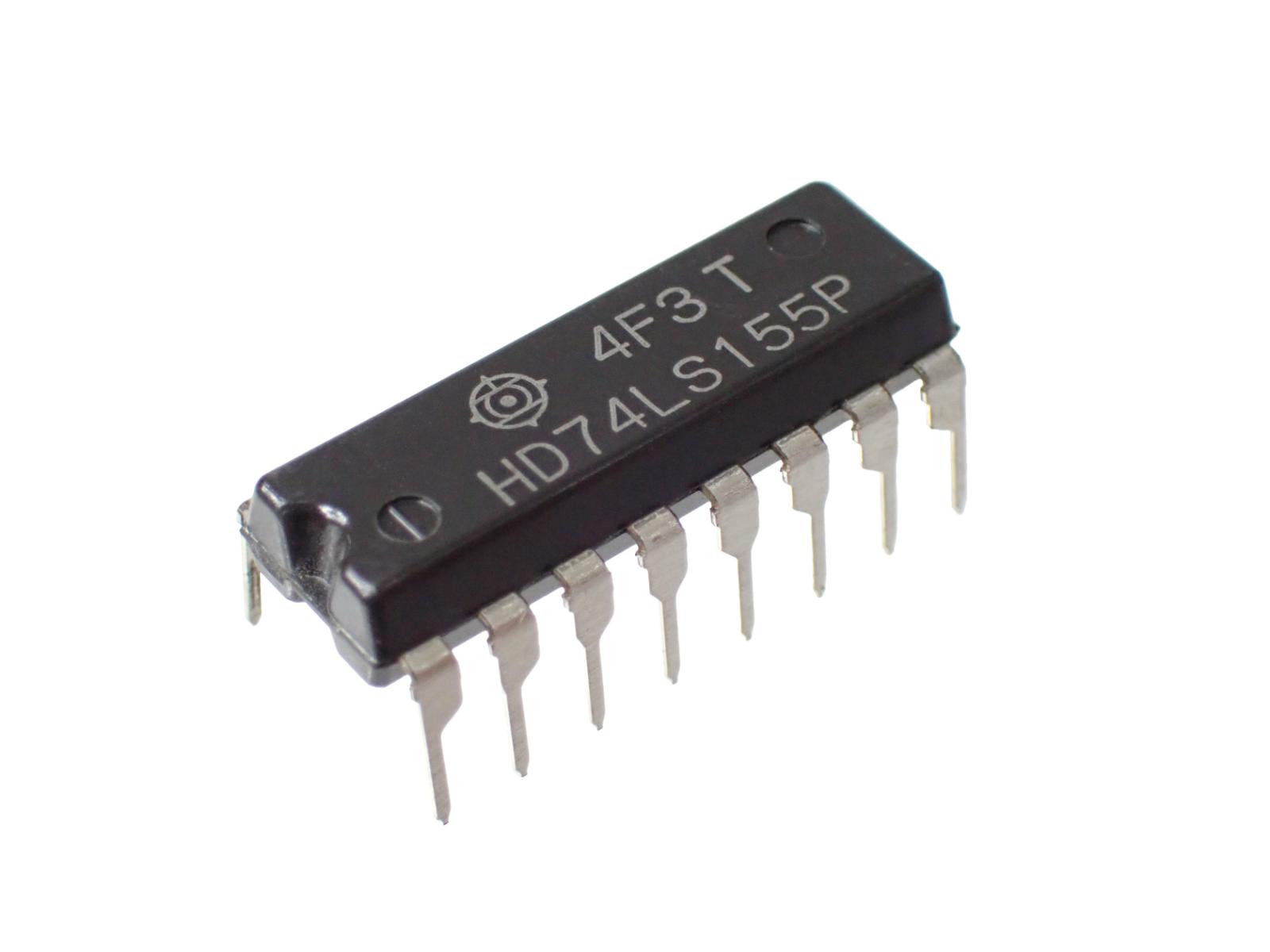 HITACHI Dual 2-line-to-4-line Decoders / Demultiplexers HD74LS155P (5個セット)|部品|カテゴリ別