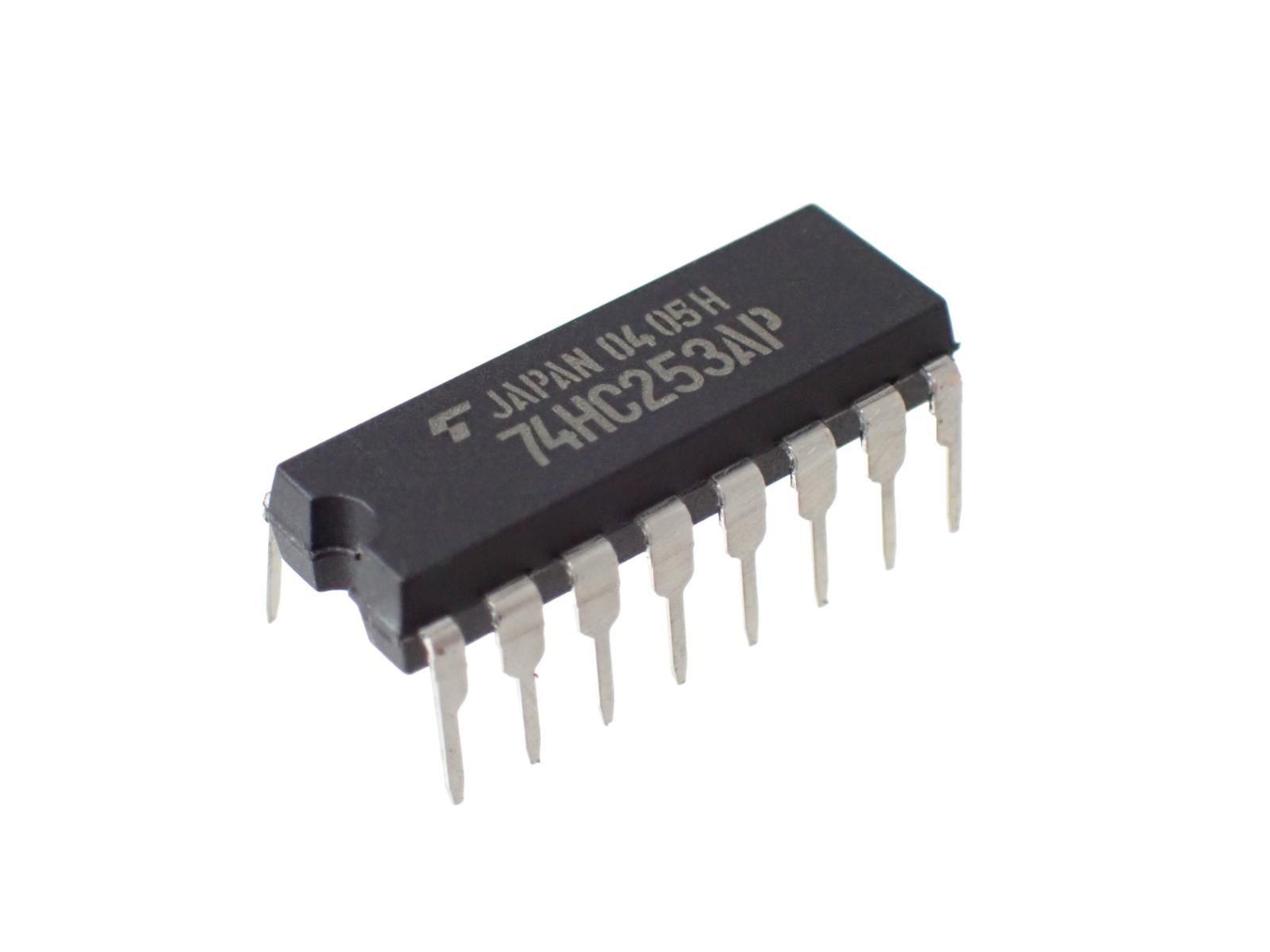TOSHIBA Dual 4-Channel Multiplexer with 3-State Output TC74HC253AP (F) (5個セット)|部品|カテゴリ別
