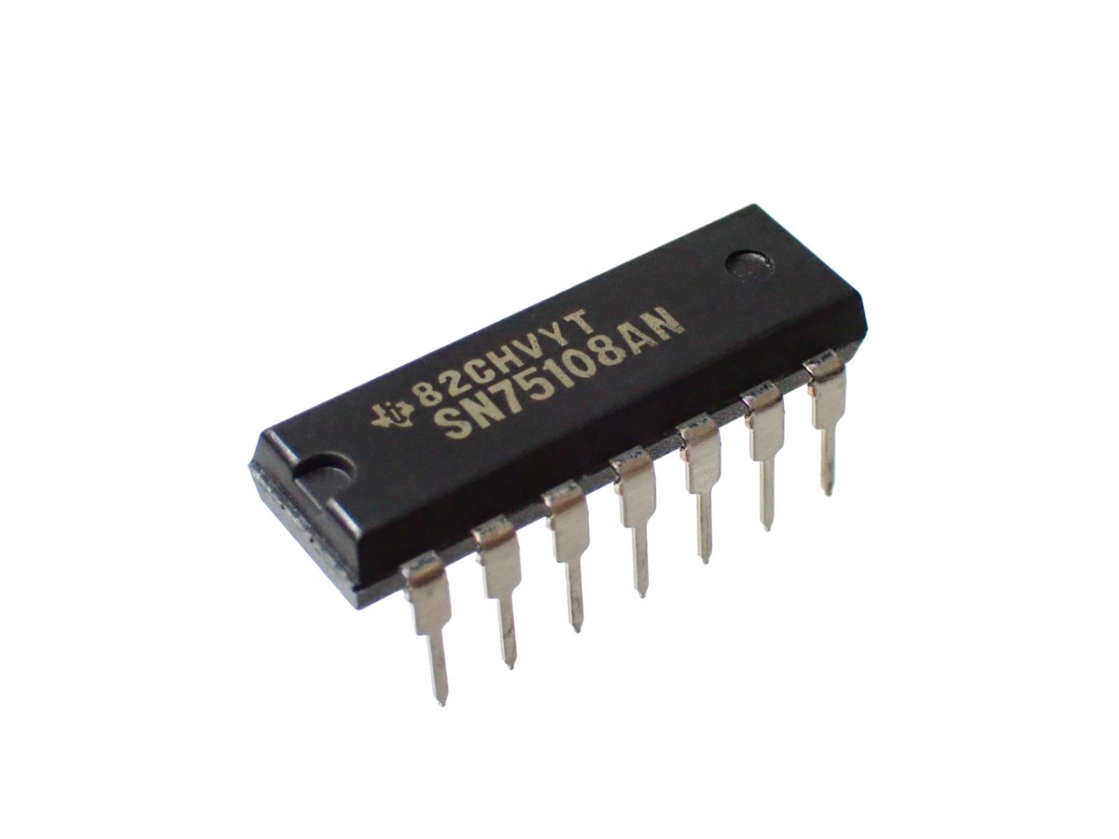 Texas Instruments DUAL LINE RECEIVERS SN75108AN (5個セット)|部品|カテゴリ別