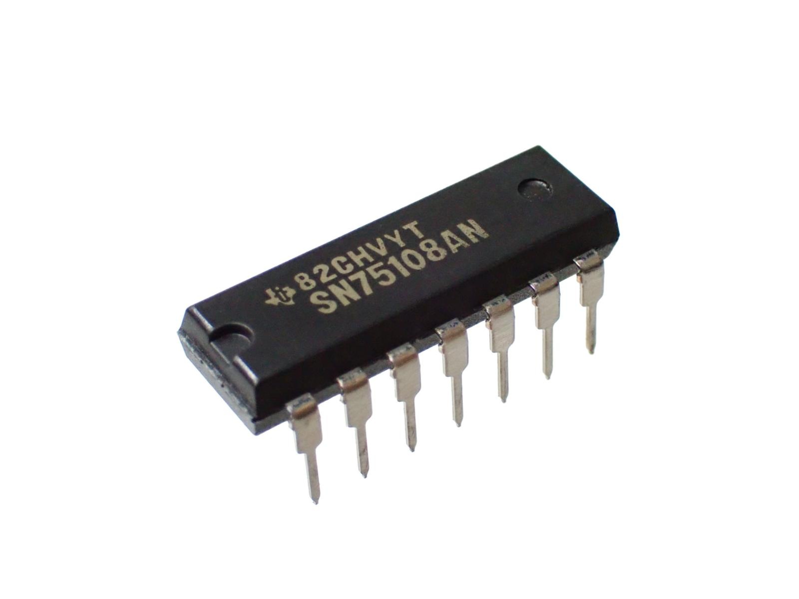 Texas Instruments DUAL LINE RECEIVERS SN75108AN (5個セット)